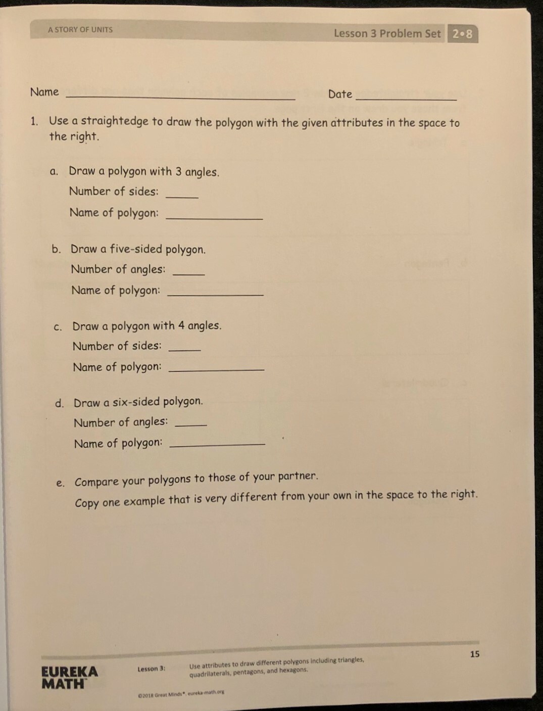 2nd Grade – EUREKA MATH – MODULE 8 (Student Workbook) (2018, Great Minds)