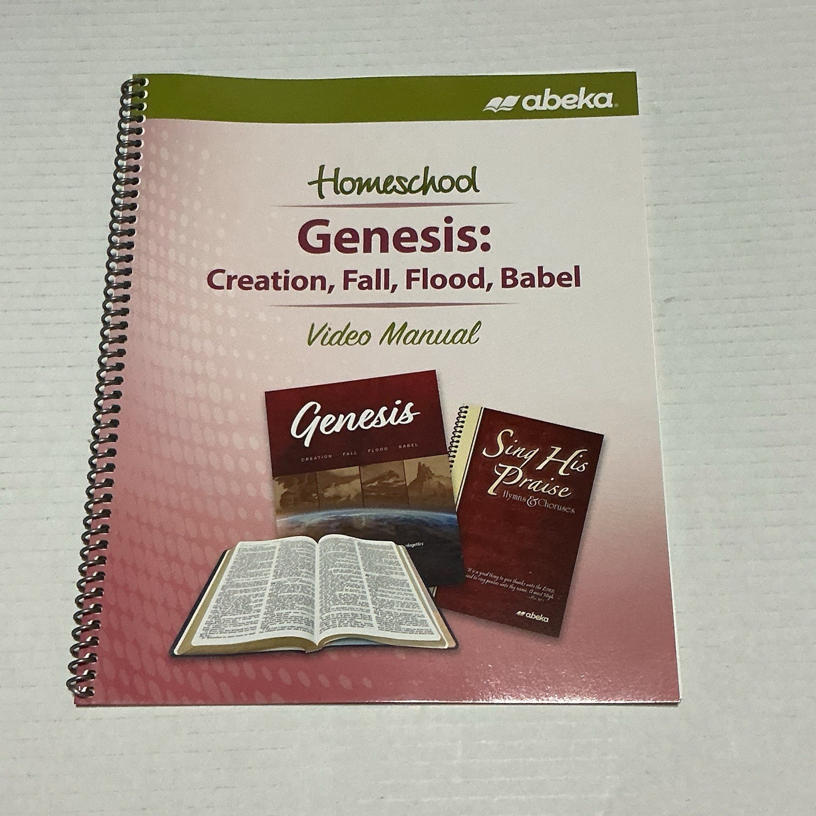 Abeka Homeschool Genesis Video Manual Creation Fall Flood Babel Bible Guide
