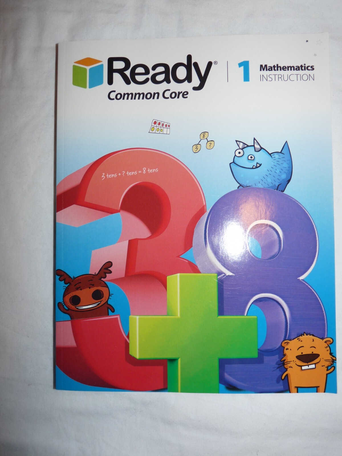 Ready Common Core 1/1st Mathematics Instruction Book – New