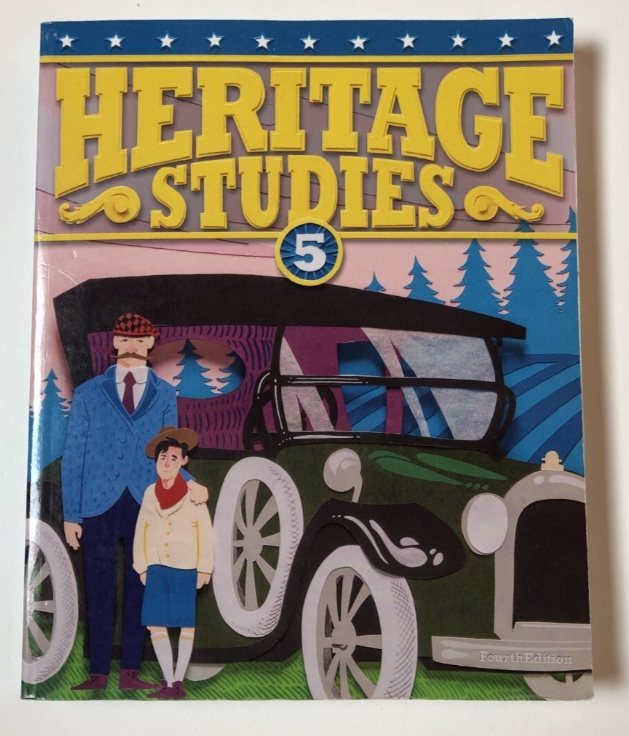 BJU Bob Jones 5th grade Heritage Studies 5 Student Textbook Text