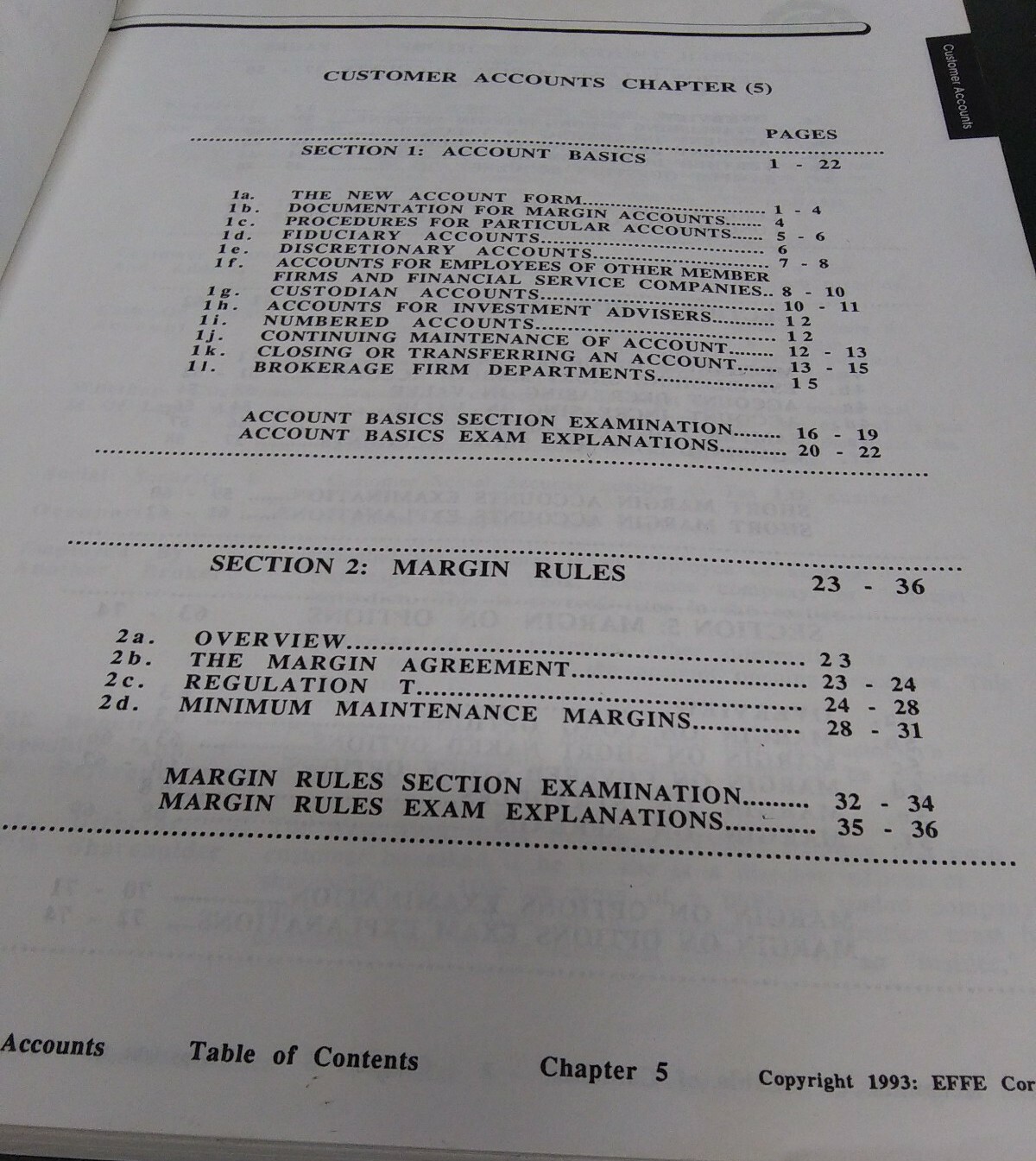 Registered Representative Series 7 Study Program Pass Perfect 1993 volume 2