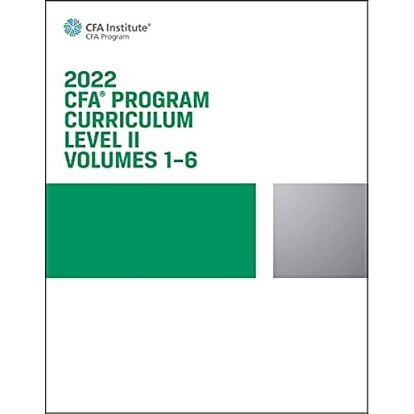 CFA level 2 2022 – Wiley 
