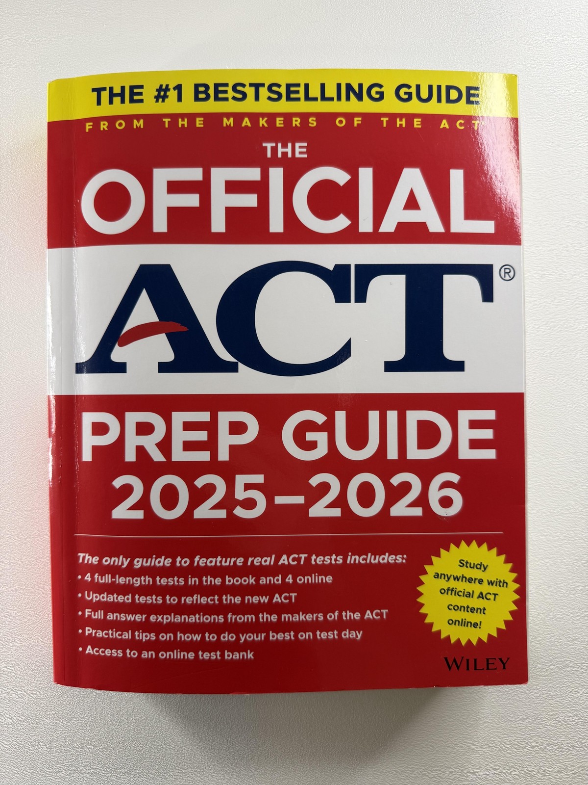 The Official ACT Prep Guide ACT Publications Test Prep Study Guide Wiley PB