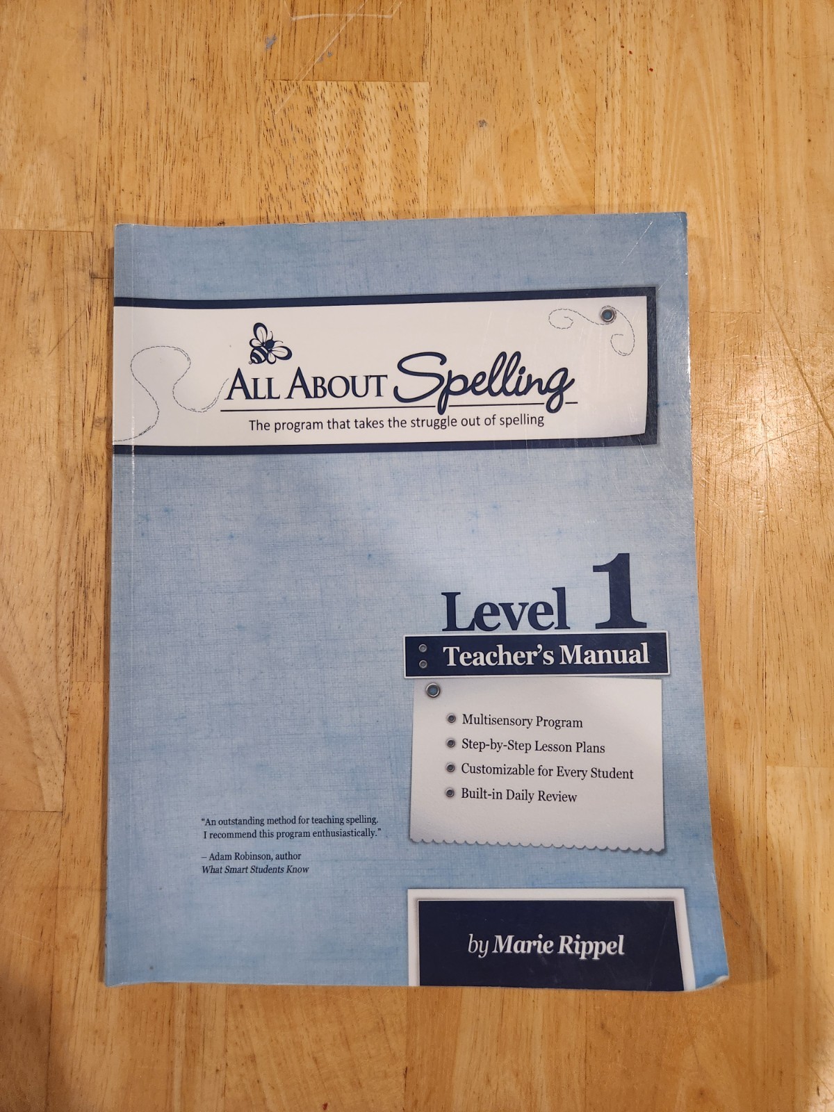 All About Spelling Level 1 Teacher’s Manual