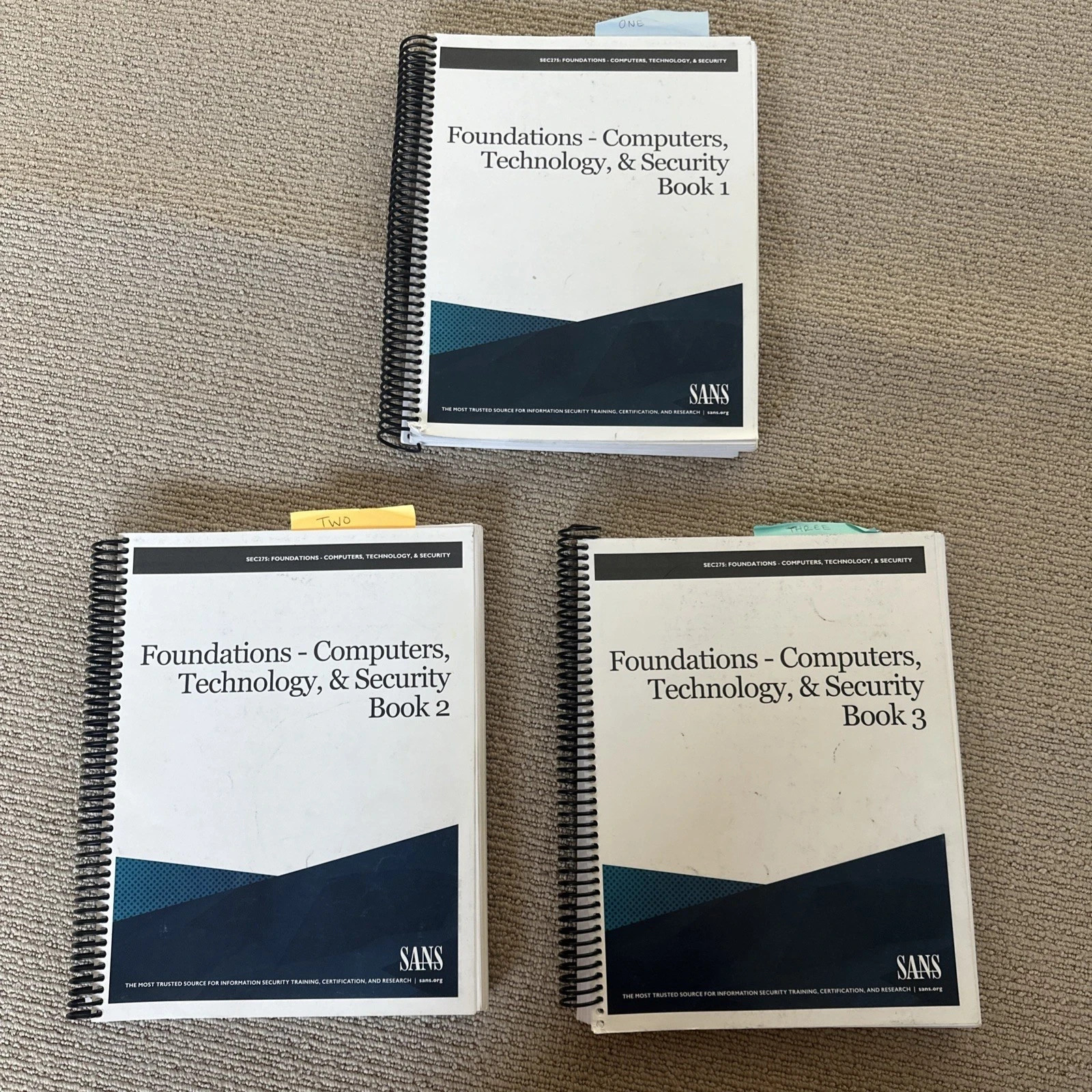 SANS GIAC SEC275 Textbooks (2021) Foundations Computers, technology, & Security