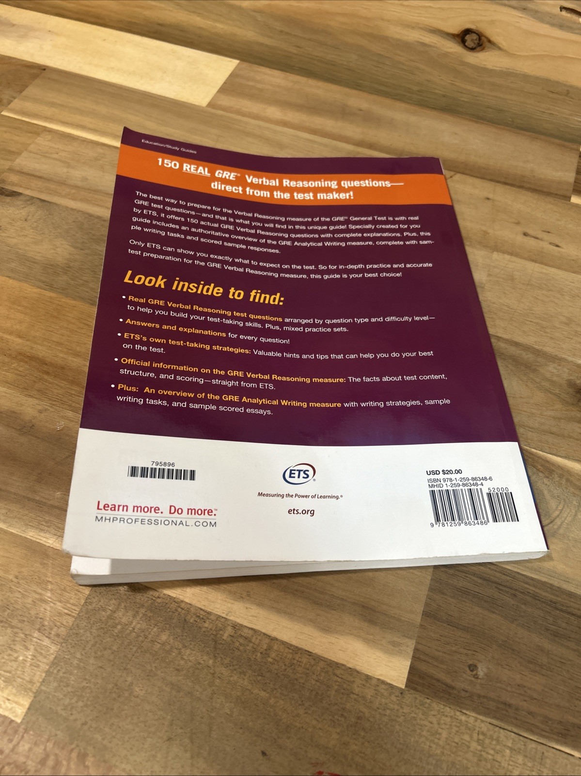 ETS Official GRE Verbal Reasoning Practice Questions Like NEW