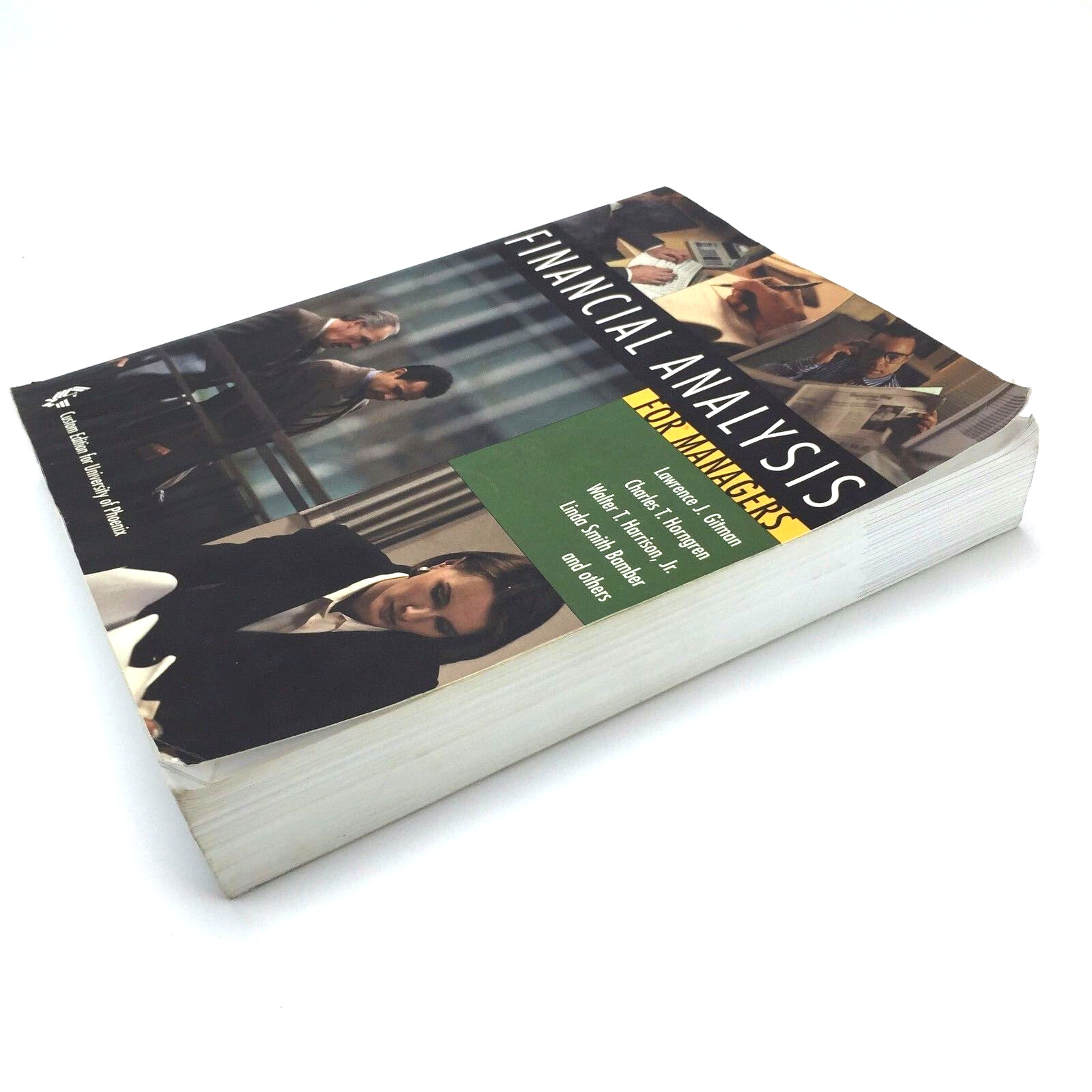 Textbook Financial Analysis for Managers Gitman Horngren Harrision Bamber Book