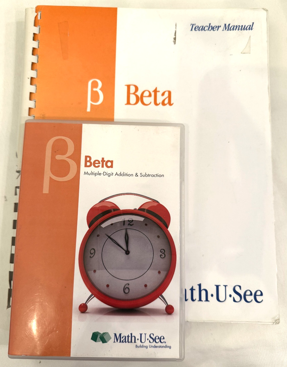 Math-U-See Beta Instruction Manual And DVD – Demme Learning