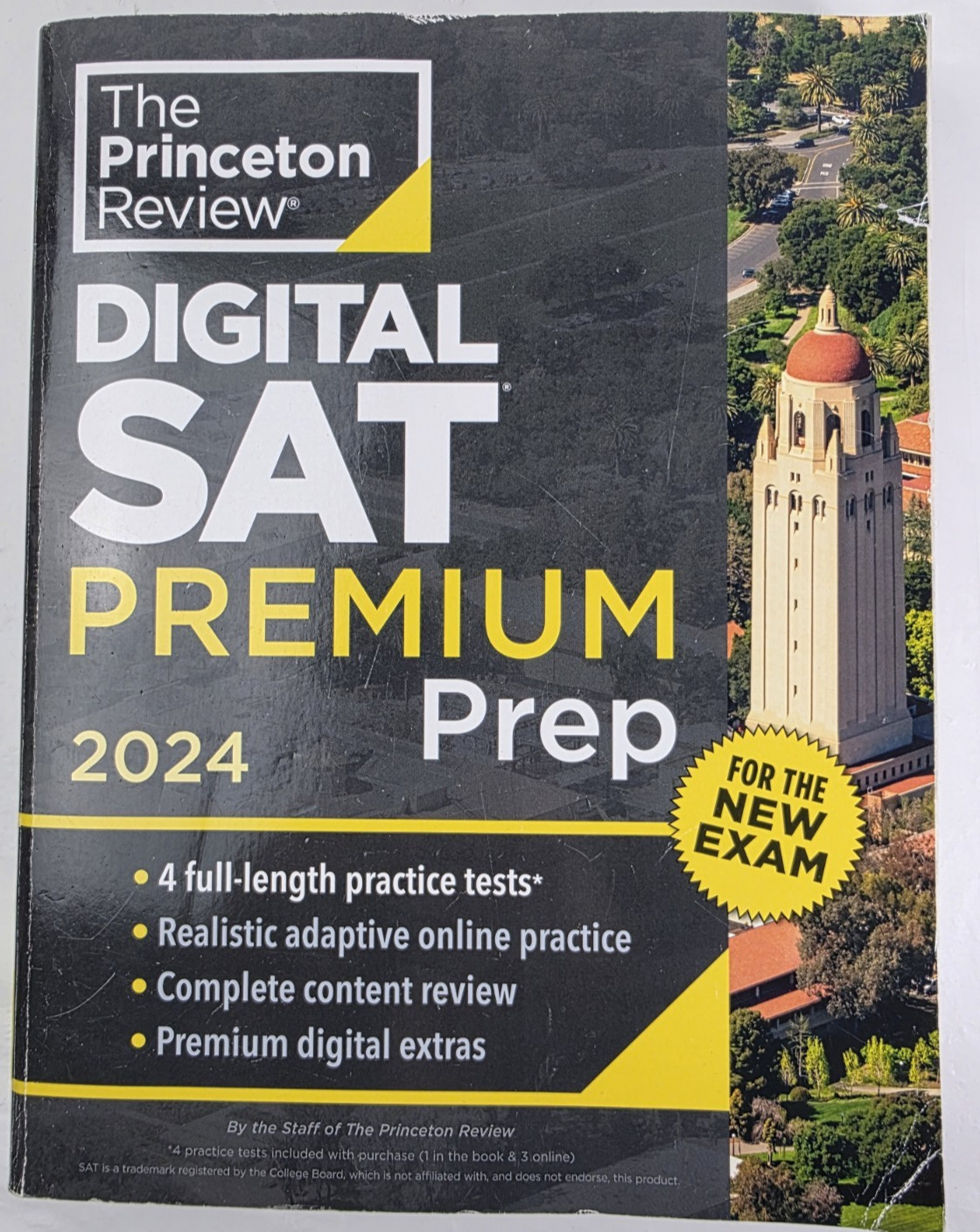 The Princeton Review Digital SAT Premium Prep 2024 Practice Tests Paperback