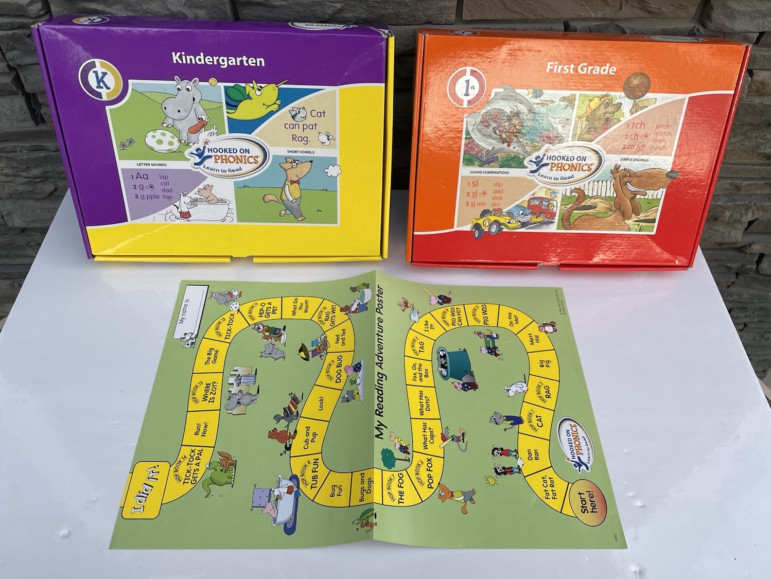 Hooked On Phonics Learn To Read K – 1st Grade Learning System W/ CD’s Workbooks