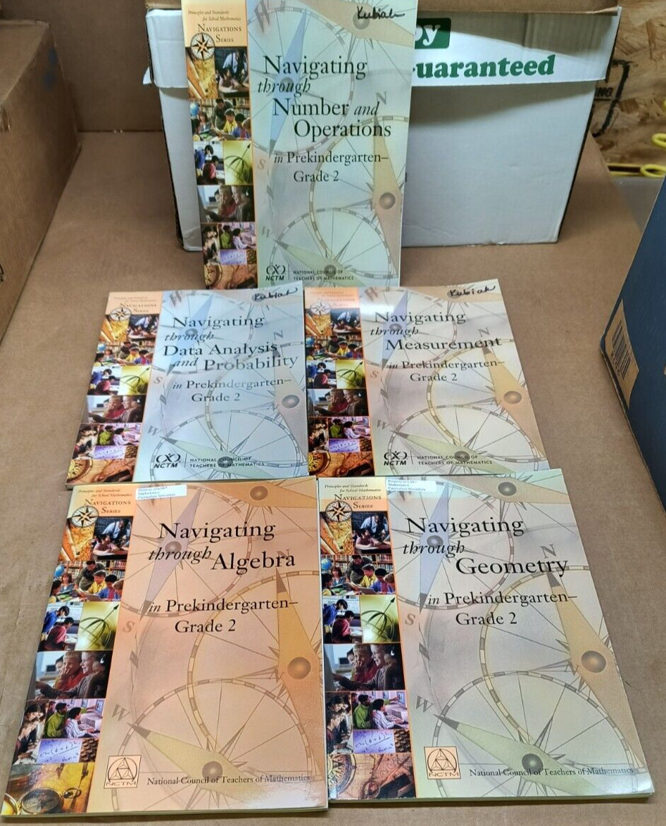 Navigation Series Pre K Grade 2 NCTM Geometry Algebra Measurement Data Analysis