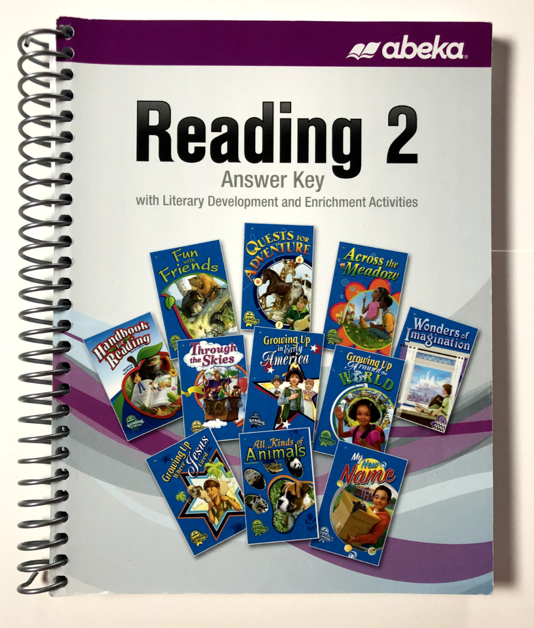 ABeka 2nd grade READING SET 2 Curriculum Answer Key Literary Dev Current Edition