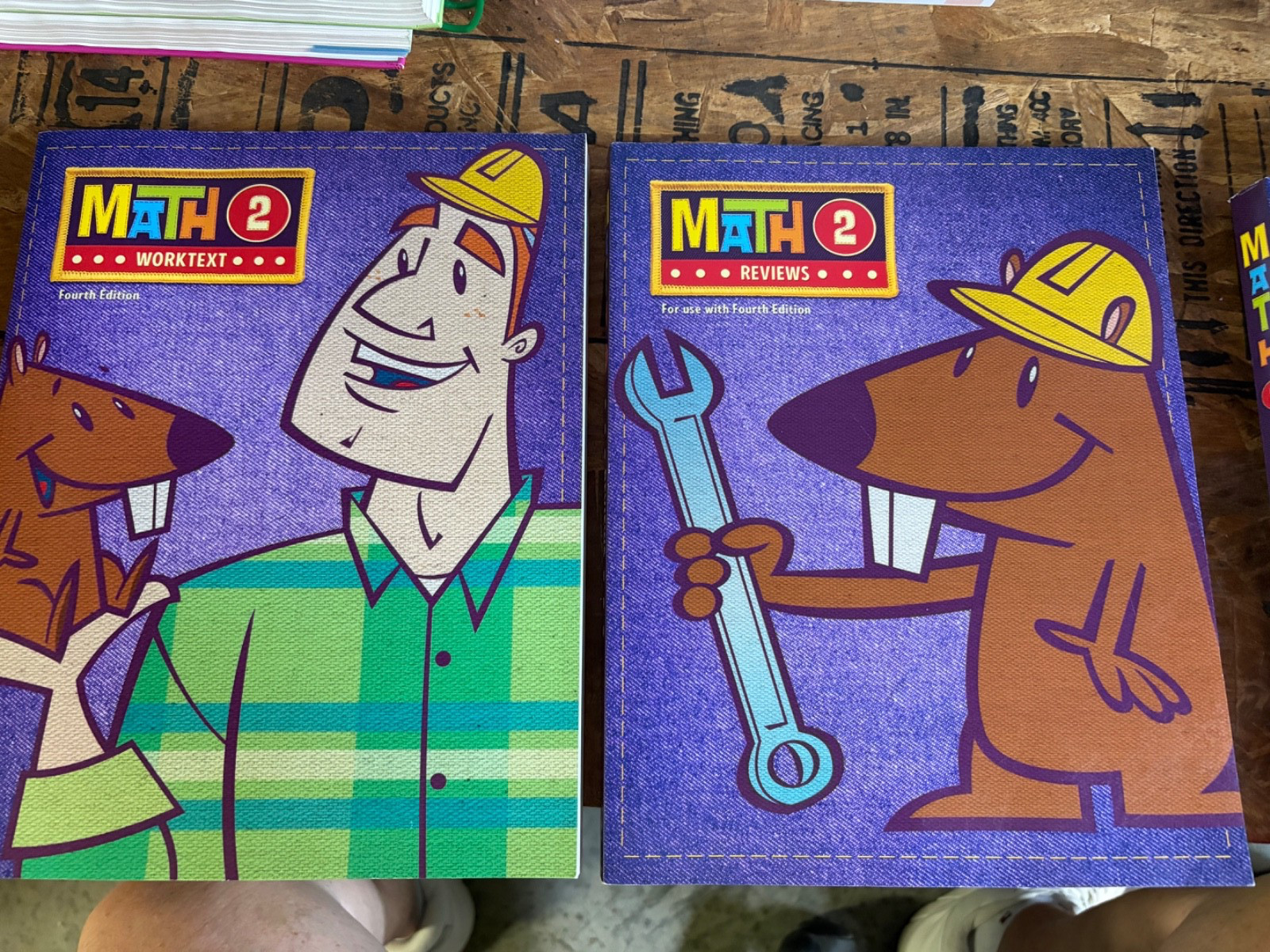 BJU Press – Math 2 Student Worktext + Math 2 Review Book *4th Edition* New!
