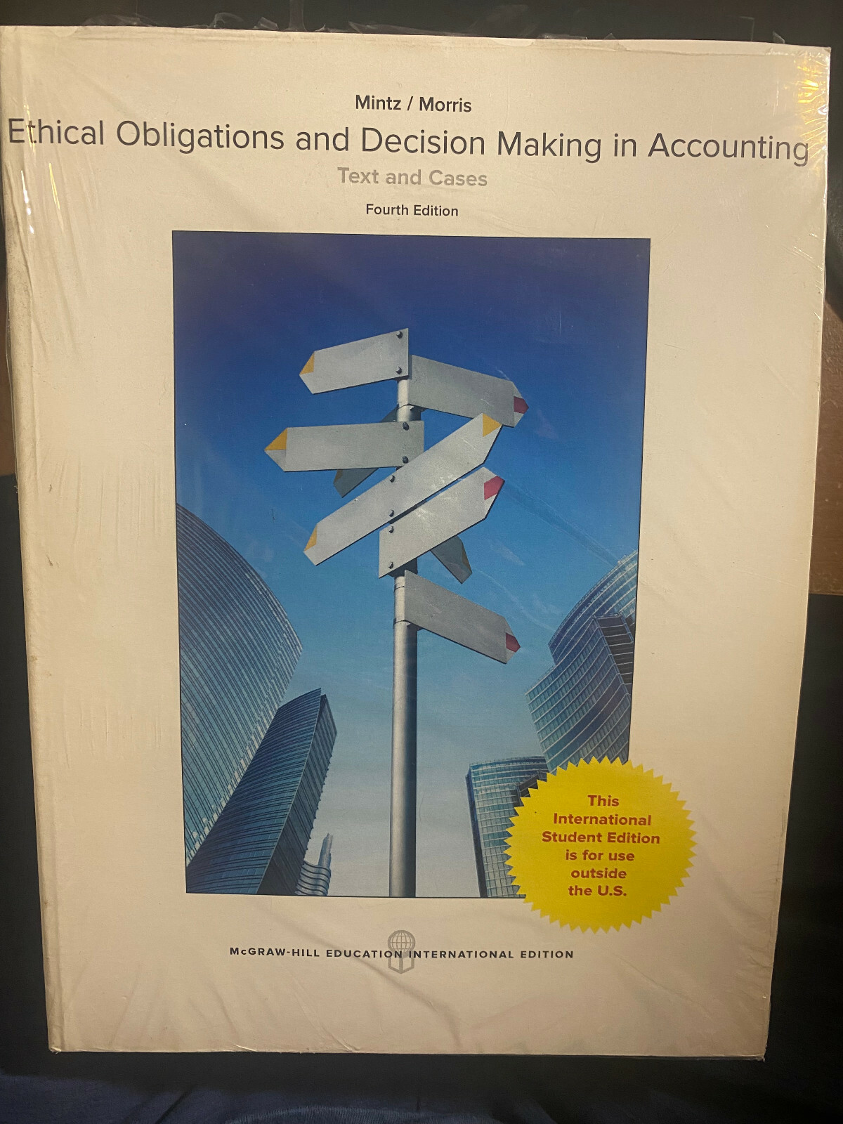 Ethical Obligations and Decision-Makingin Accounting Text and Cases FREE SHIP