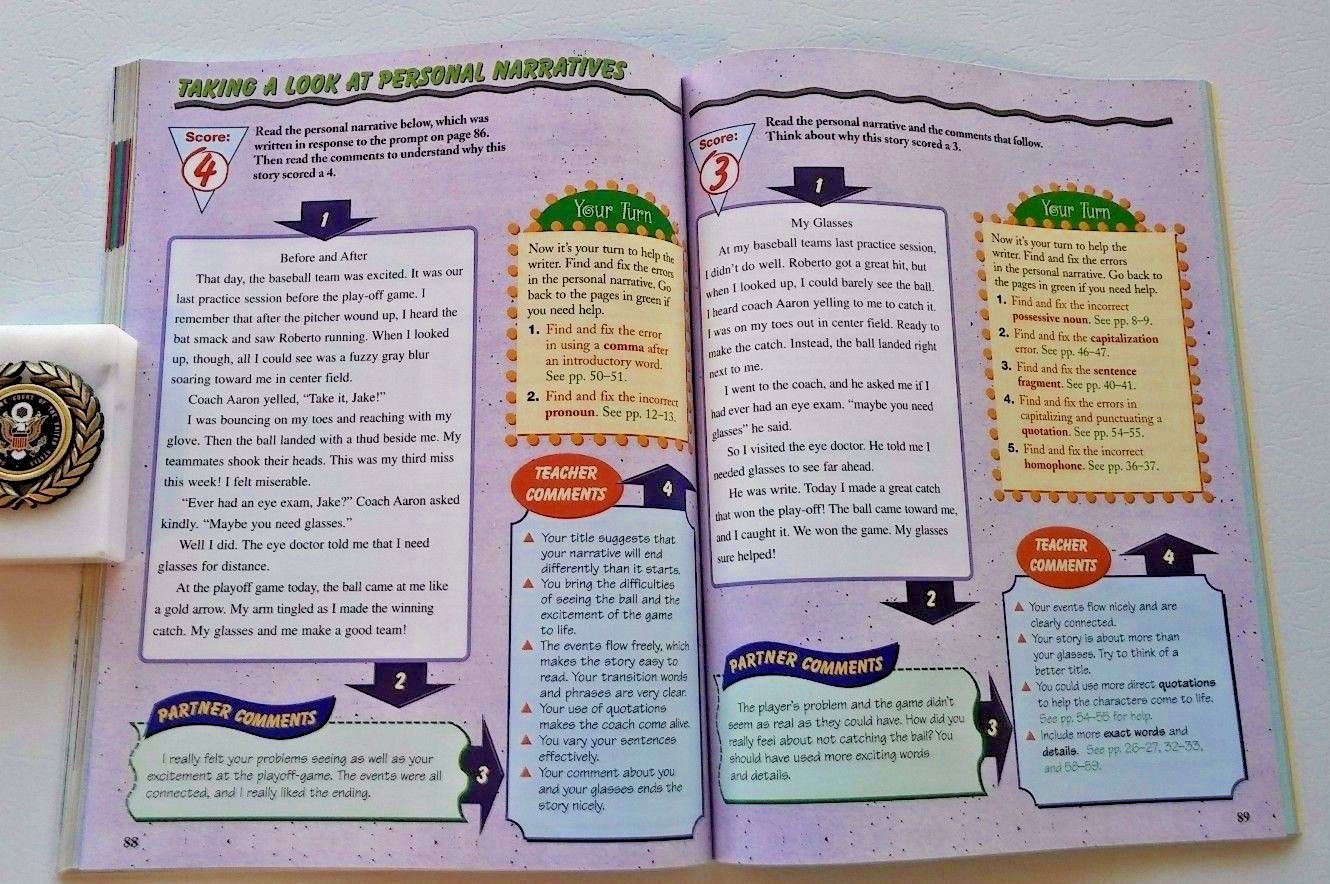 Write! Essential Writing Models, Grammar, Usage, Mechanics & More 5th Grade 5 6