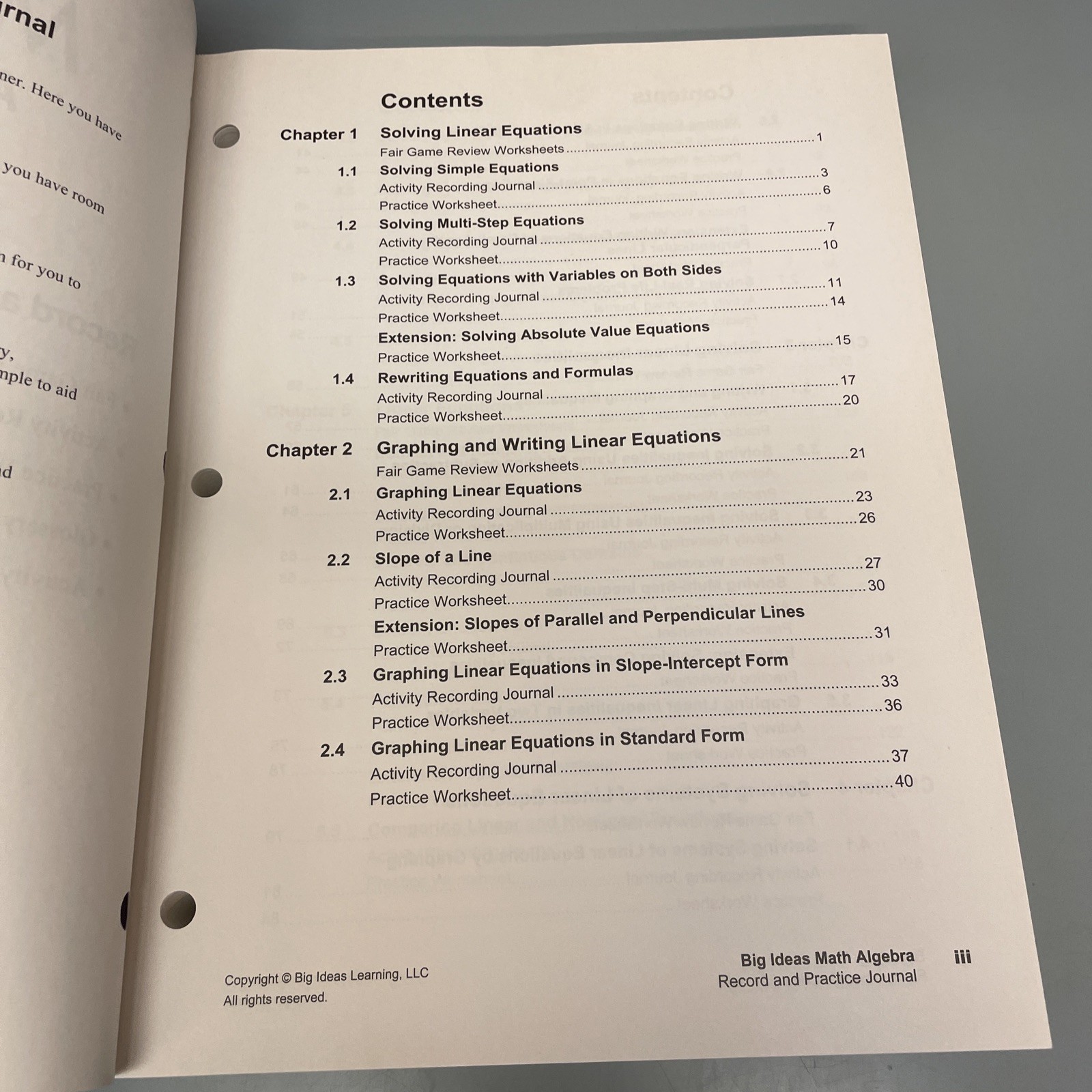 Record and Practice Journal by Ron Larson (2014, Hardcover, New Edition)