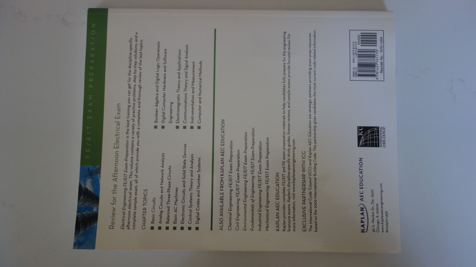 Electrical Engineering FE/EIT Exam Prep (Fe/Eit Exam Preparation) 3rd Edition Ne