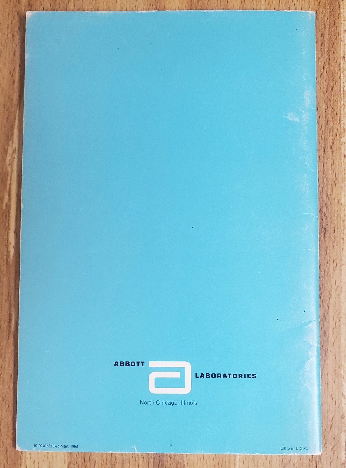 Parenteral Administration ~Abbott Laboratories 1959 Vintage Medical Booklet