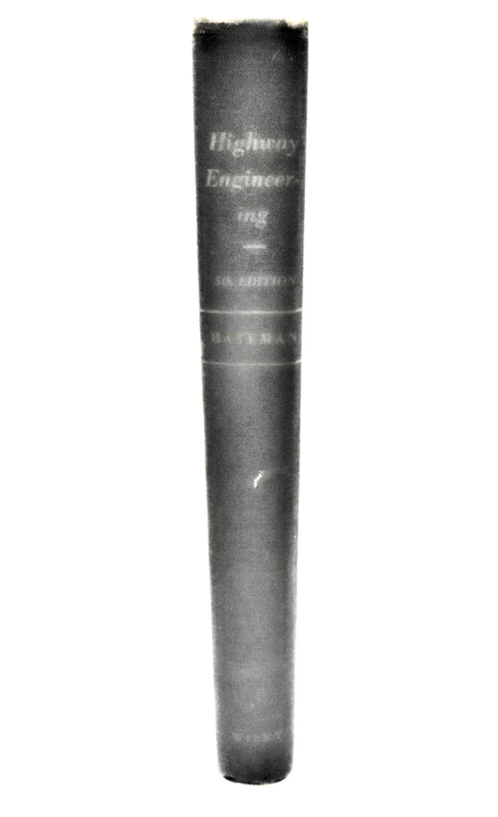 1948 Highway Engineering Civil Engineering Textbook Bateman 5th Edition Vintage