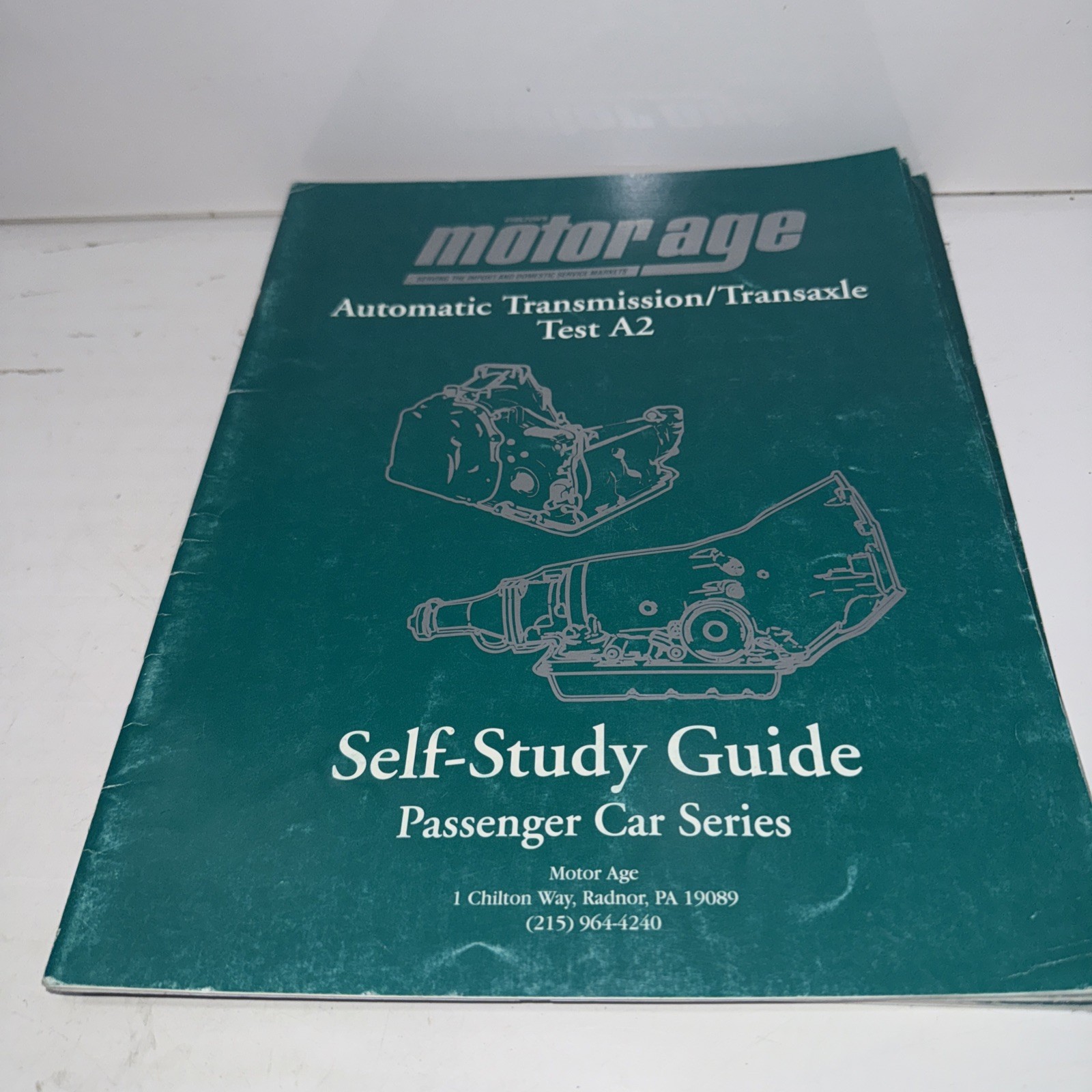Motor Age Self-Study Guide Passenger Car Series Test ASE Prep Test A6,A5,A2