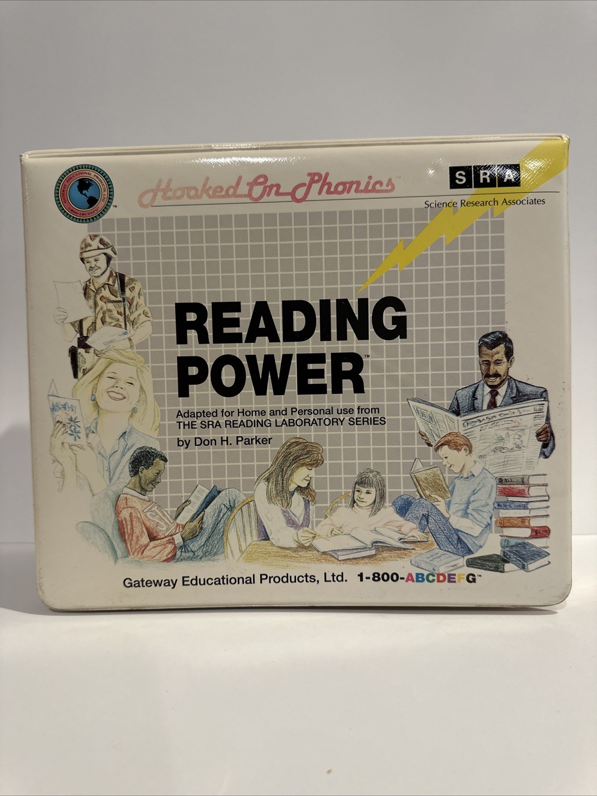 Hooked on Phonics: Your Reading Power from SRA cassettes 1992 Power Builders