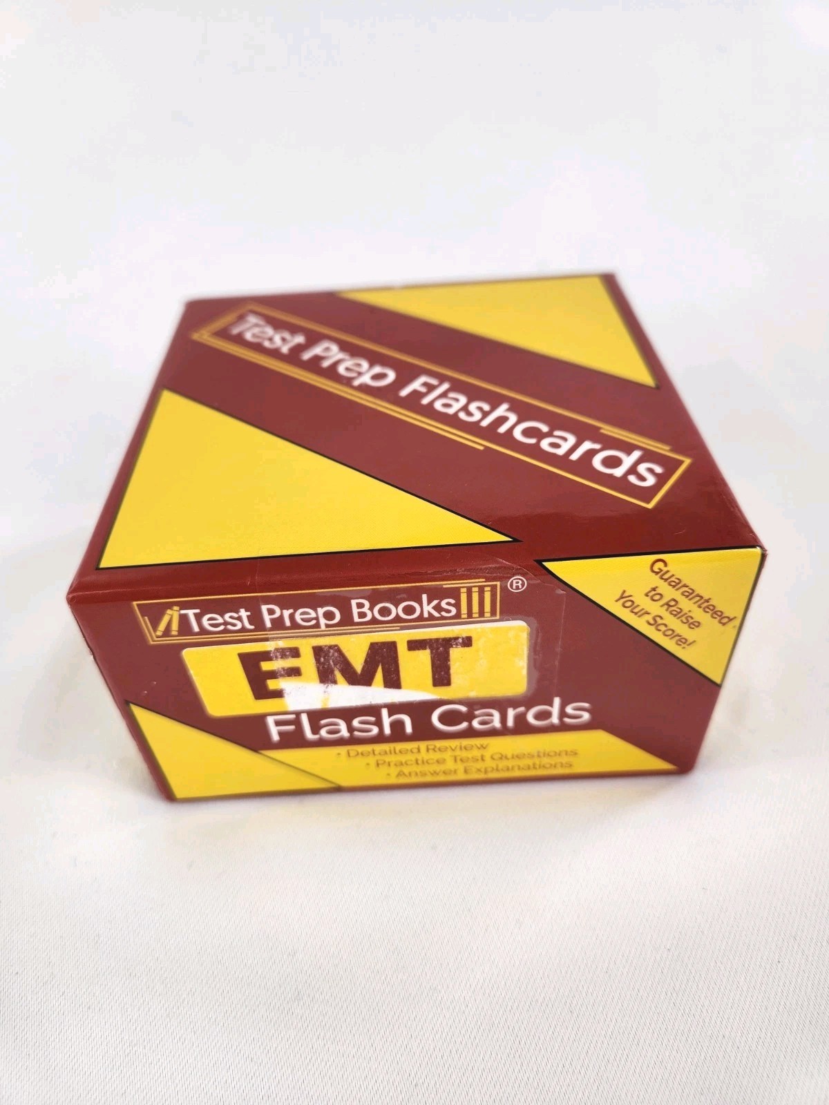Test Prep Books EMT Flash Cards Emergency Medicine Exam Preparation English