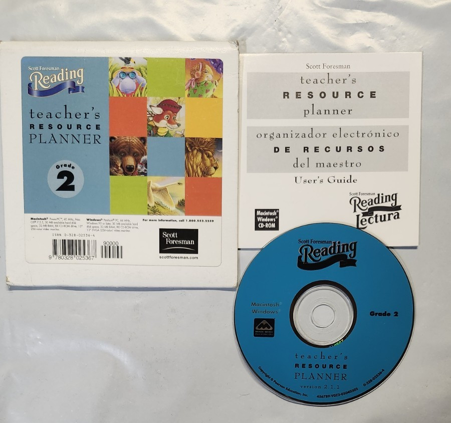 Teacher’s Resource Planner + Audio Grade 2 on CD-ROM / Scott Foresman Reading VG