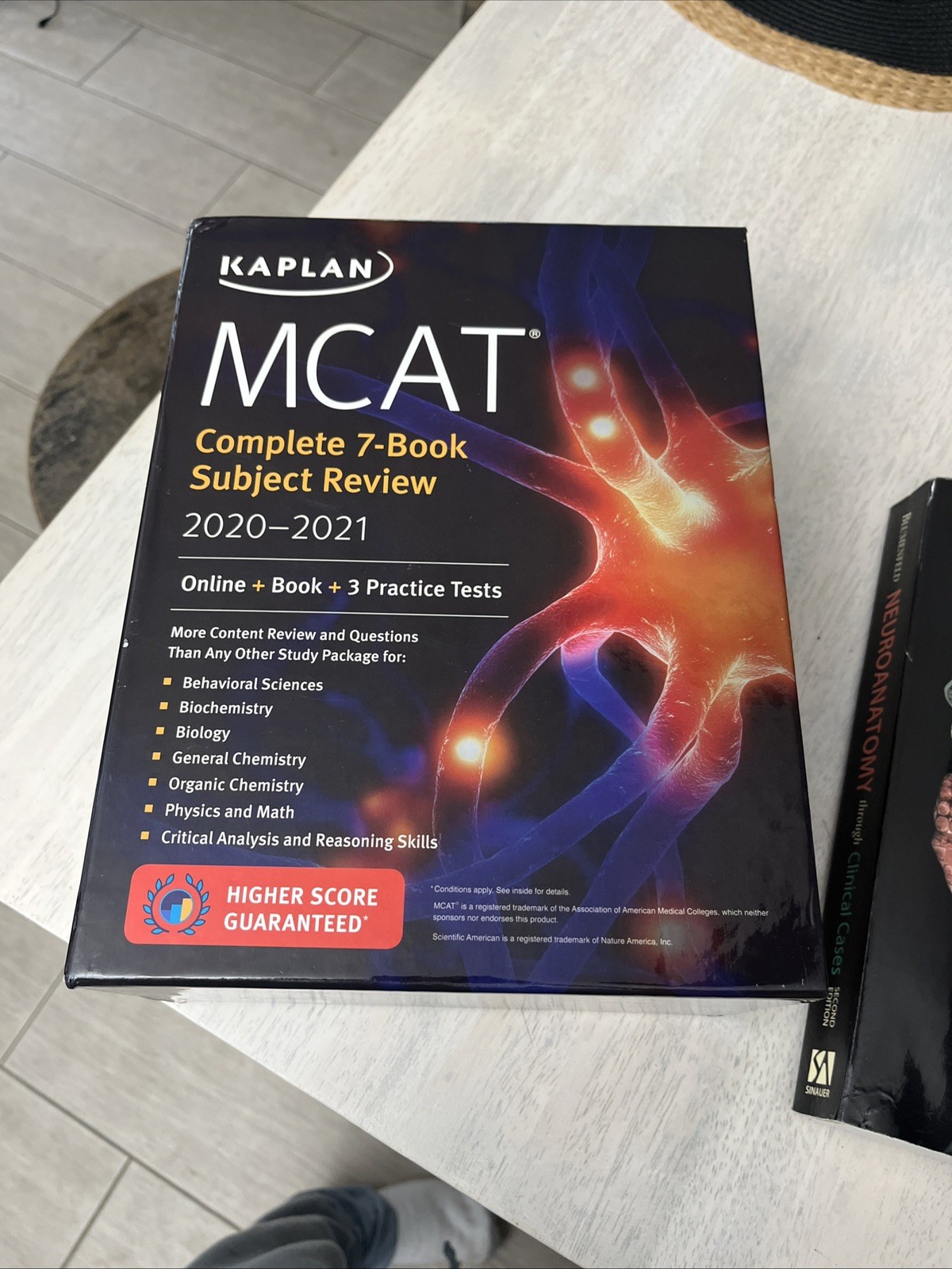 Kaplan MCAT Complete 7-Book Subject Review 2020-2021 – Lightly Used