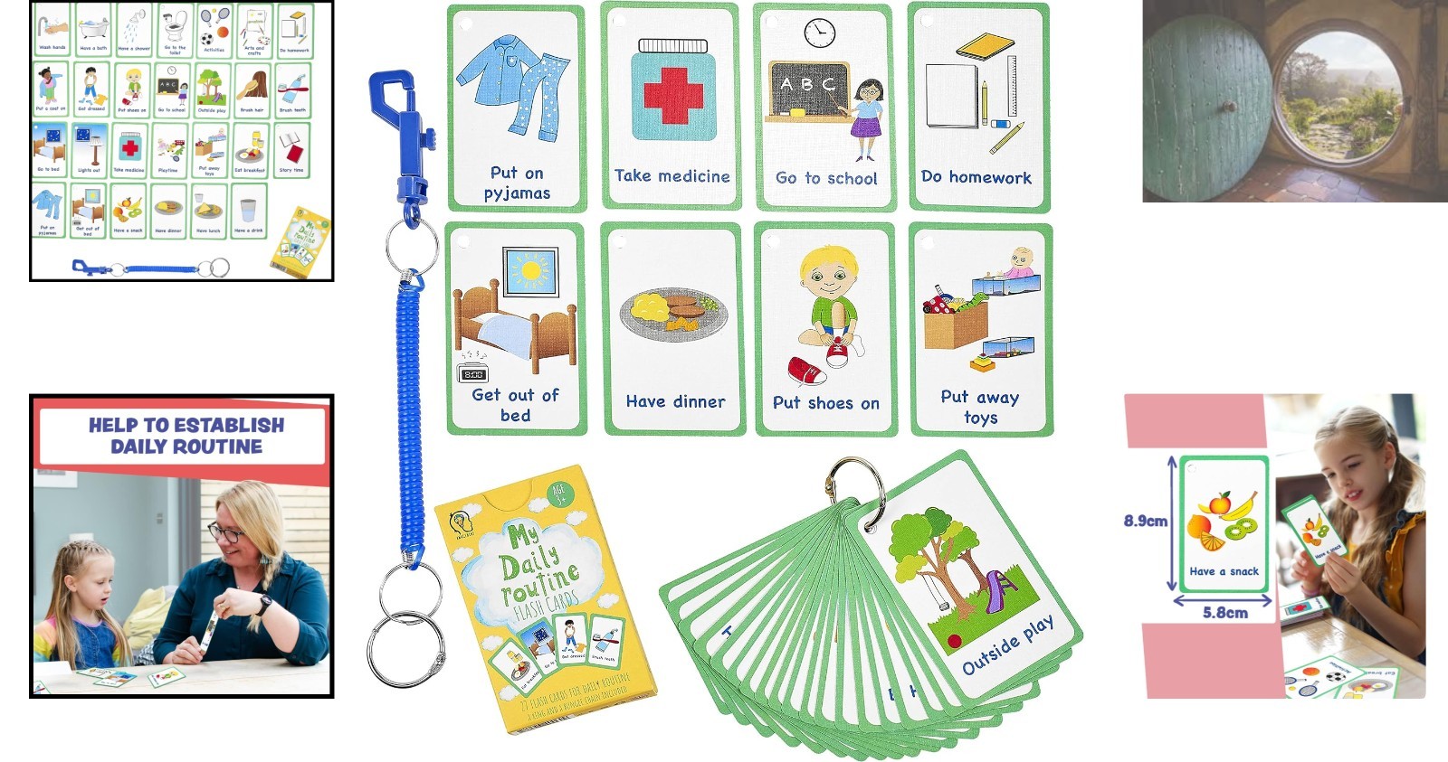 Supporting Speech Development: 27 Portable Cards for Autism & Special Education