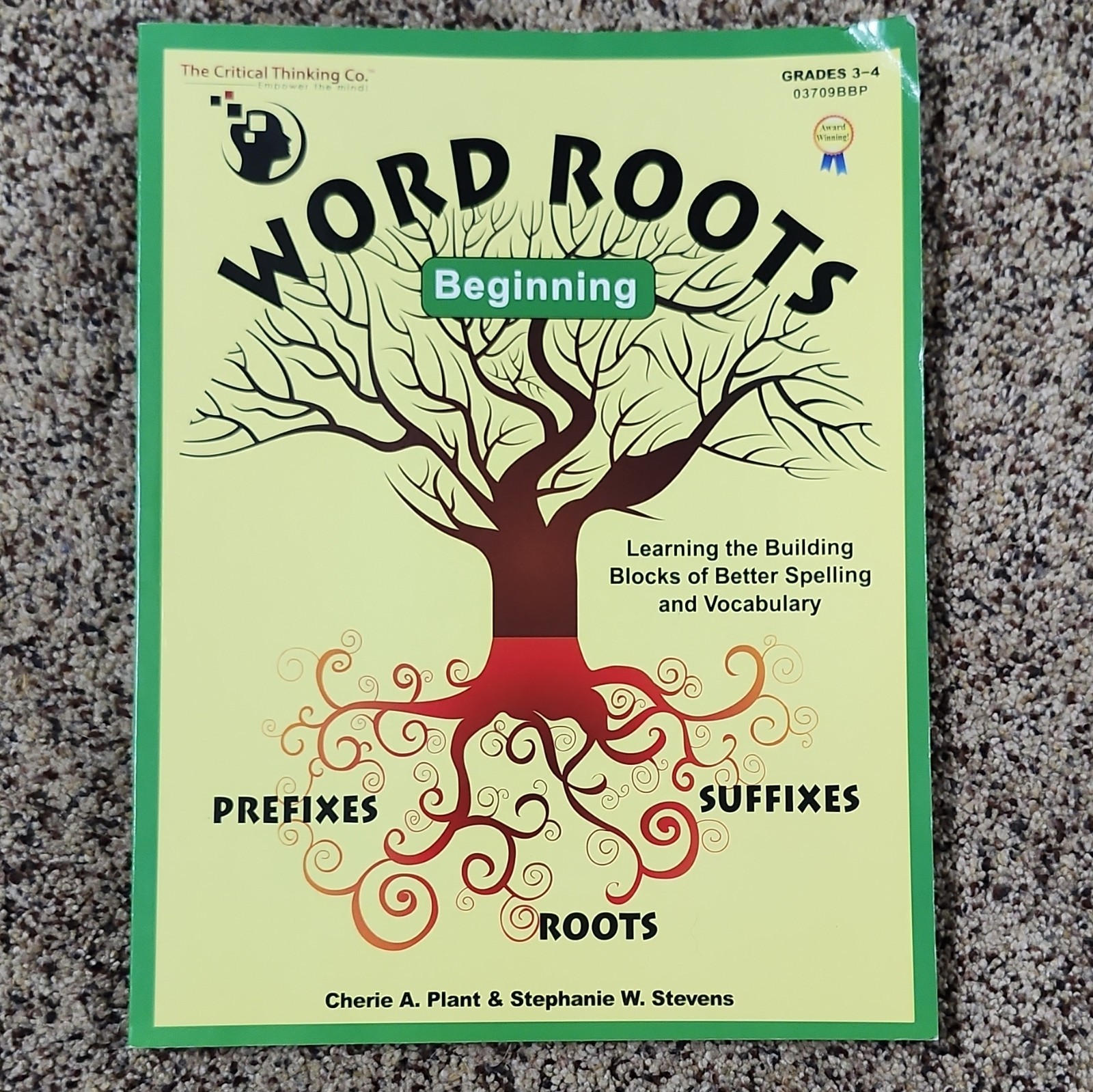 The Critical Thinking Co. Word Roots Beginner Workbook Spelling Vocabulary