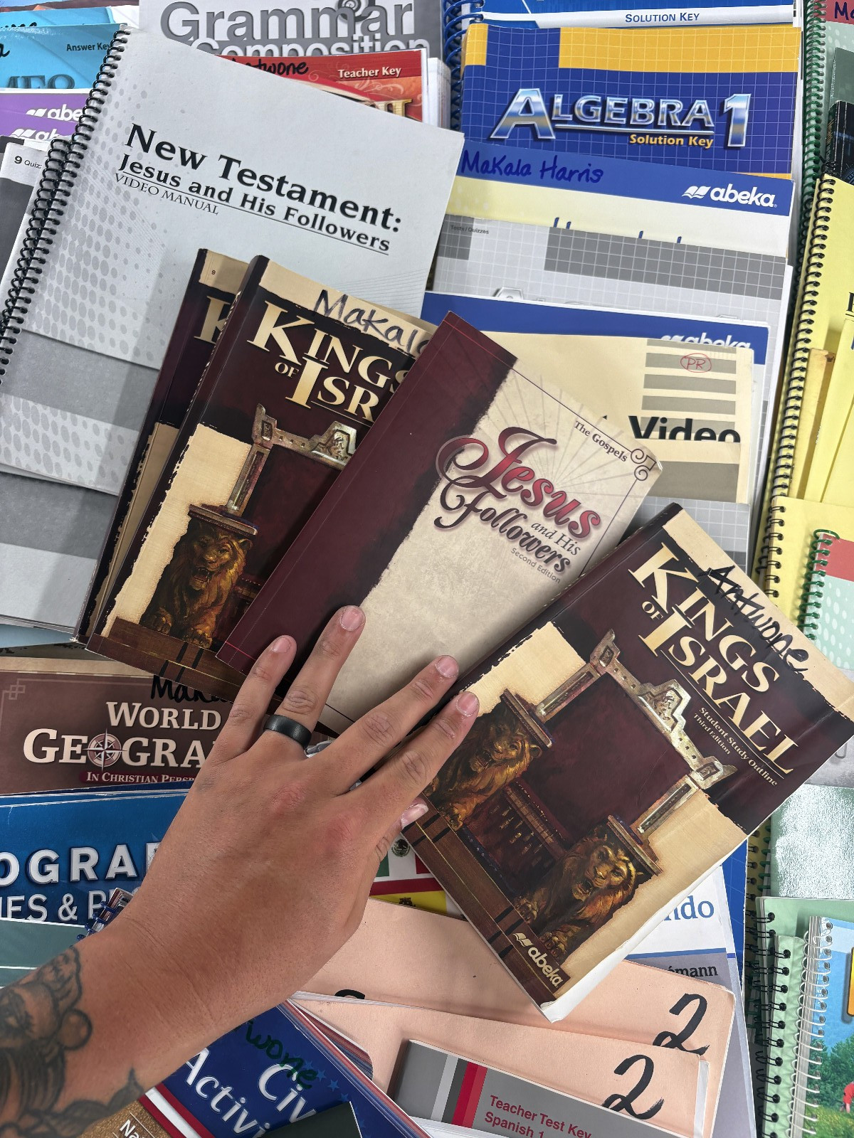 Abeka Homeschool Curriculum Ninth Grade 9th Medium / Heavy Use See Pics Notes