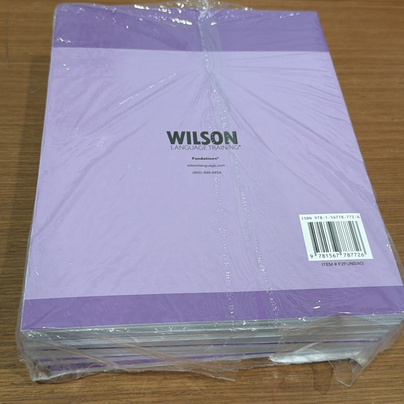 Wilson Language Fundations Practice Book Level 3 (10 Pack) F2DSTW3 UNUSED
