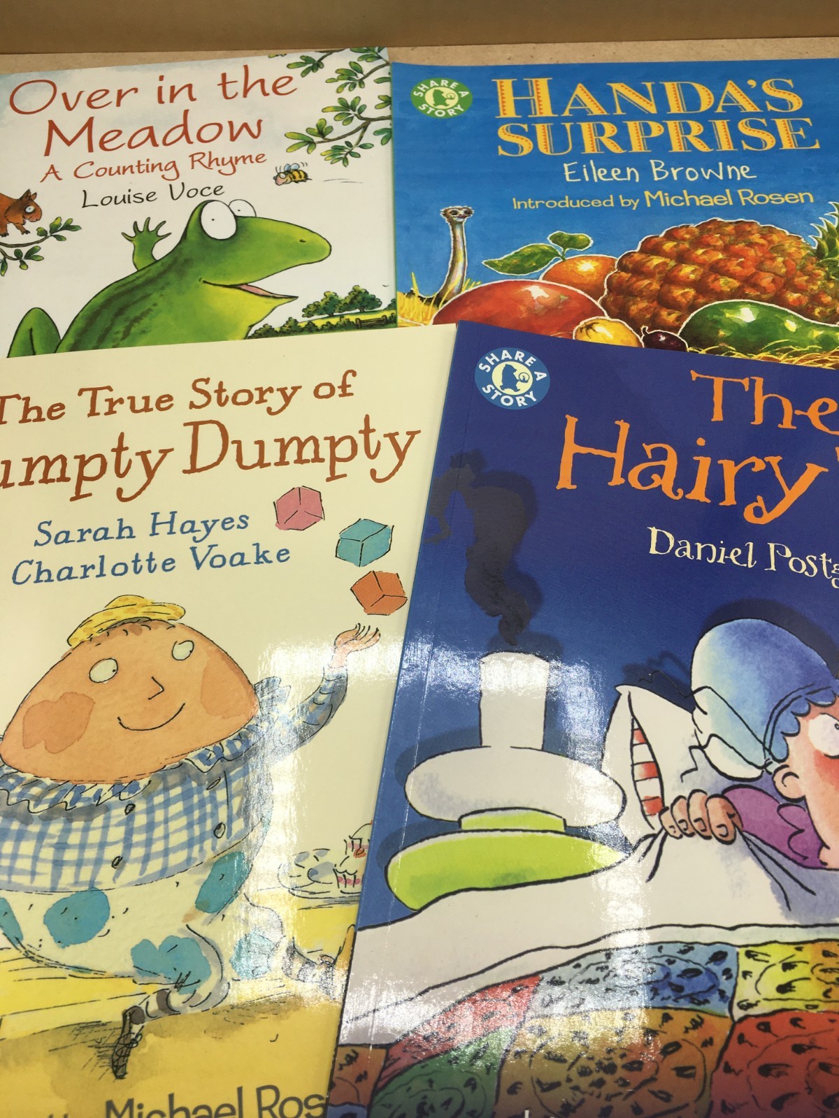 Share A Story First Reading Programme Preschool to School 9x Books Michael Rosen