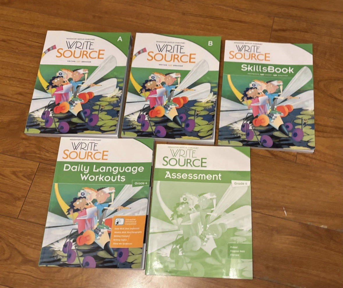 Houghton Mifflin Harcourt Write Source Student Edition Books G4(See Description)