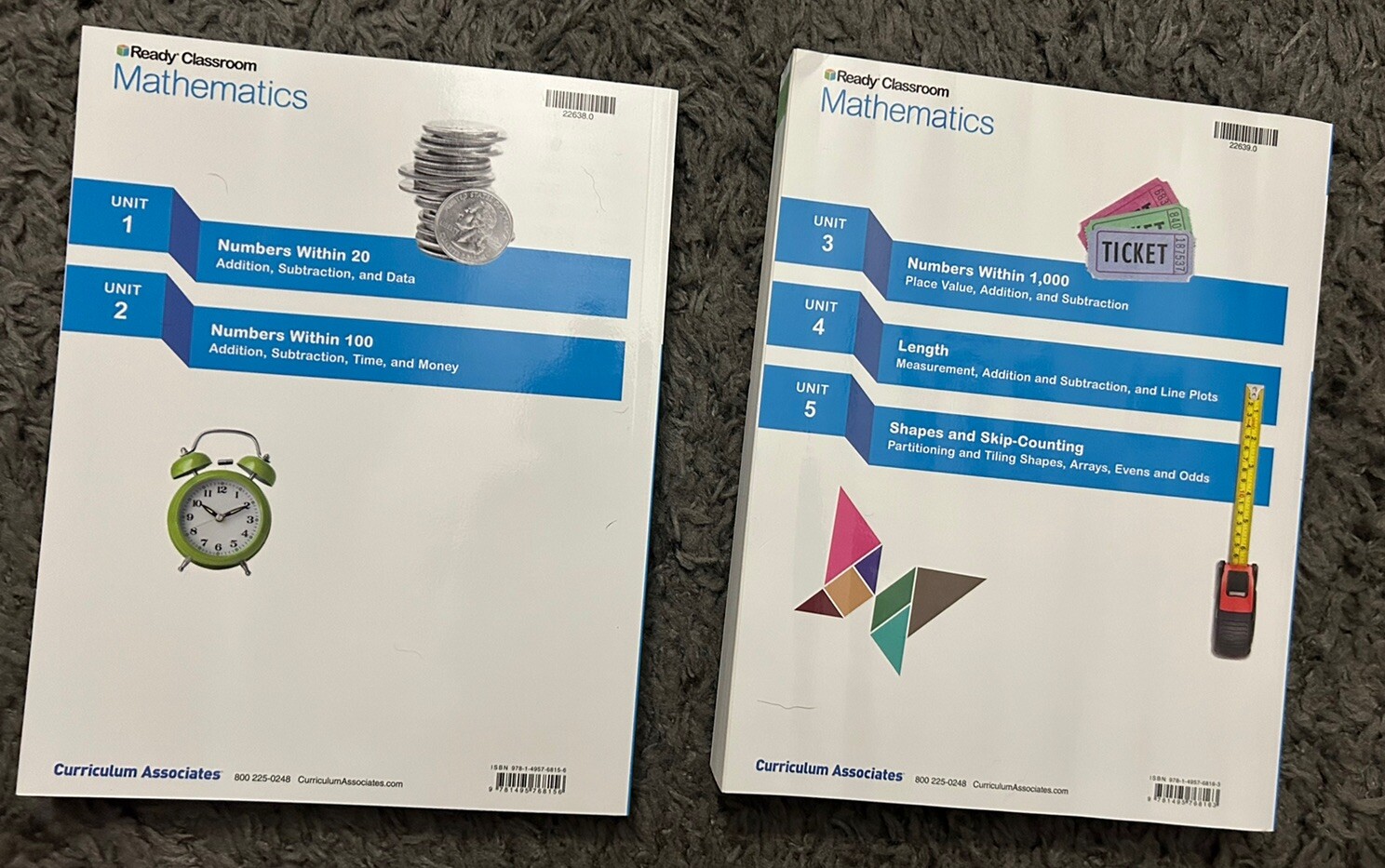 i-Ready Classroom Mathematics, Grade 2 Volumes 1 & 2 Set, Florida Edition 2020
