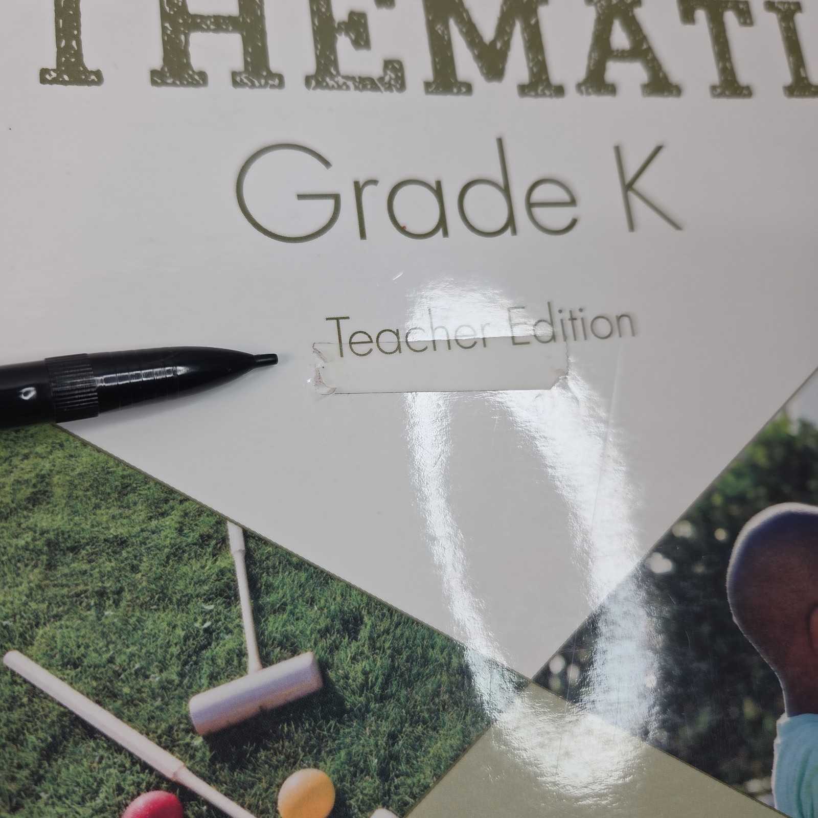 Purposeful Design Mathematics Grade K Teacher Edition Kindergarten ACSI 2nd Ed