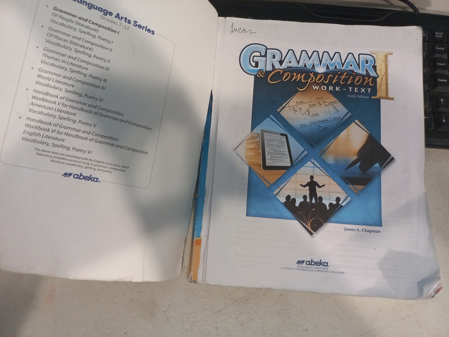 Abeka Grammar and Composition I Work-Text 6th Edition