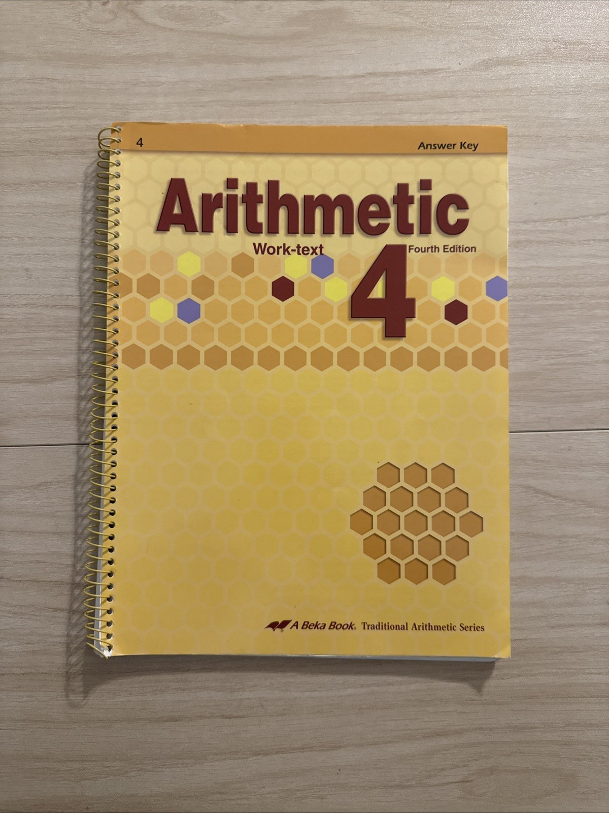 Abeka Arithmetic Grade 4 Work-text Answer Key 4th Edition