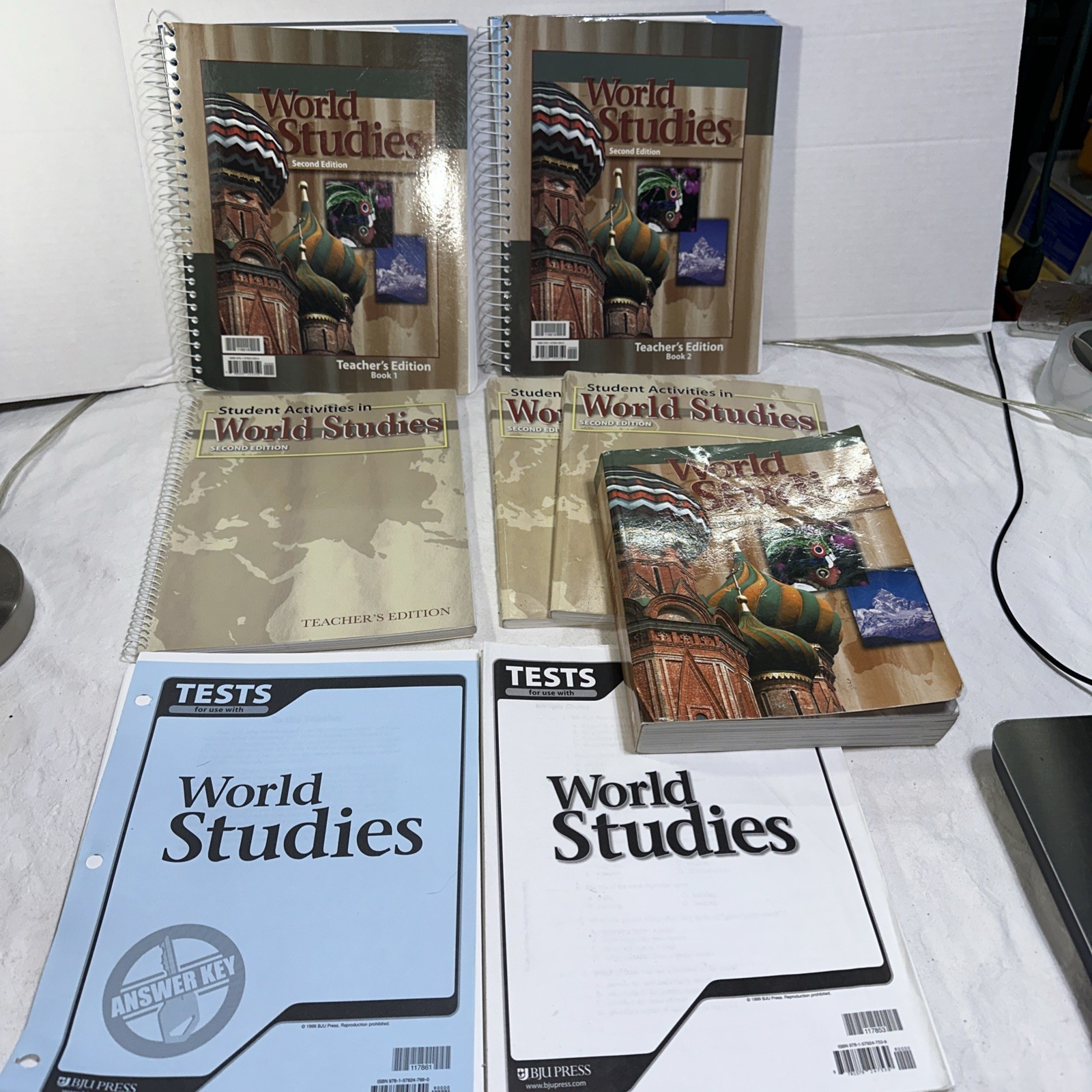 BJU Press World Studies Teacher’s Edition Complete Set 2nd Edition