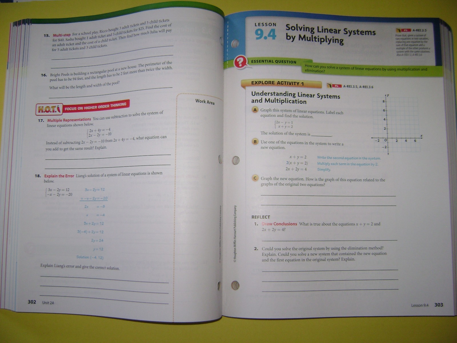 Florida Algebra 1: Analyze, Connect, & Explore @2015