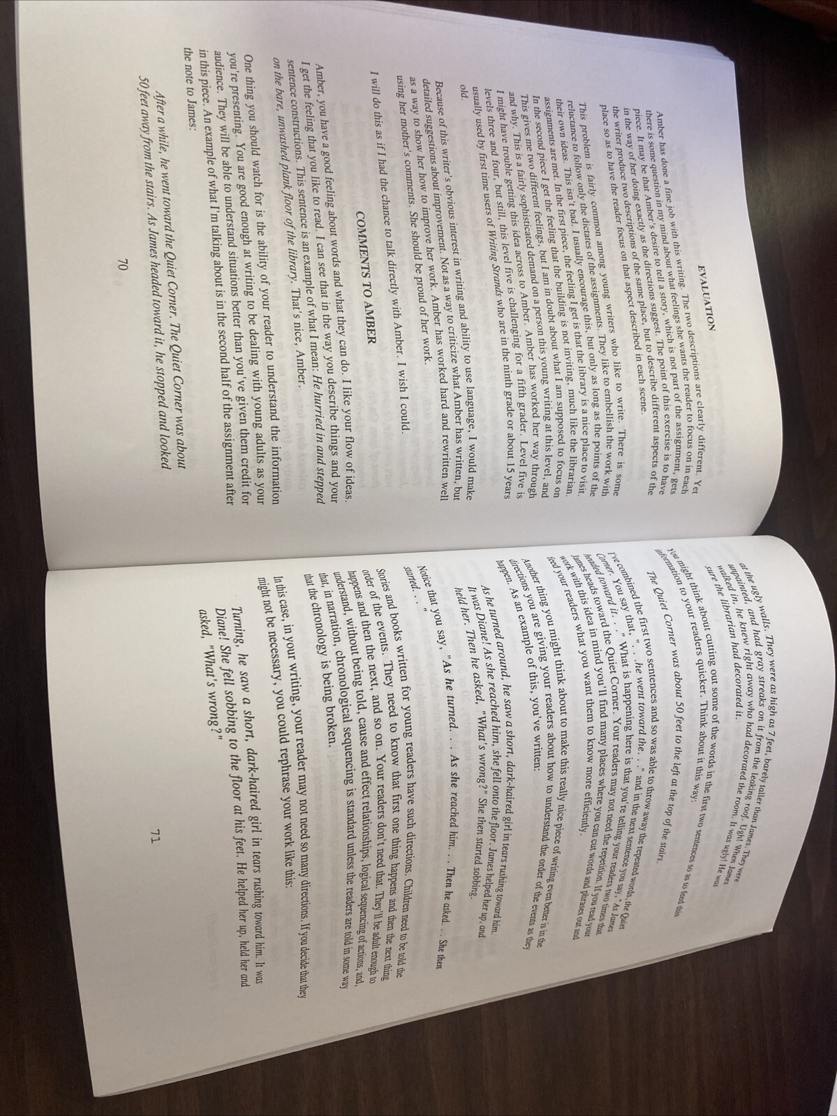 Writing Strands. Evaluating Writing. Dave Marks