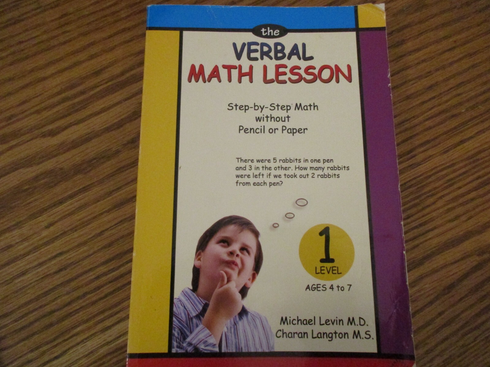 The Verbal Math Lesson Level 1-Step by Step Math Without Pencil or Paper