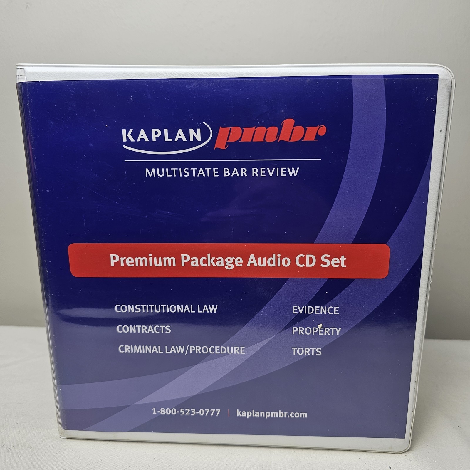 Kaplan PMBR Multistate Bar Review 32 Audio CD Set MBE Torts Contracts Evidence +
