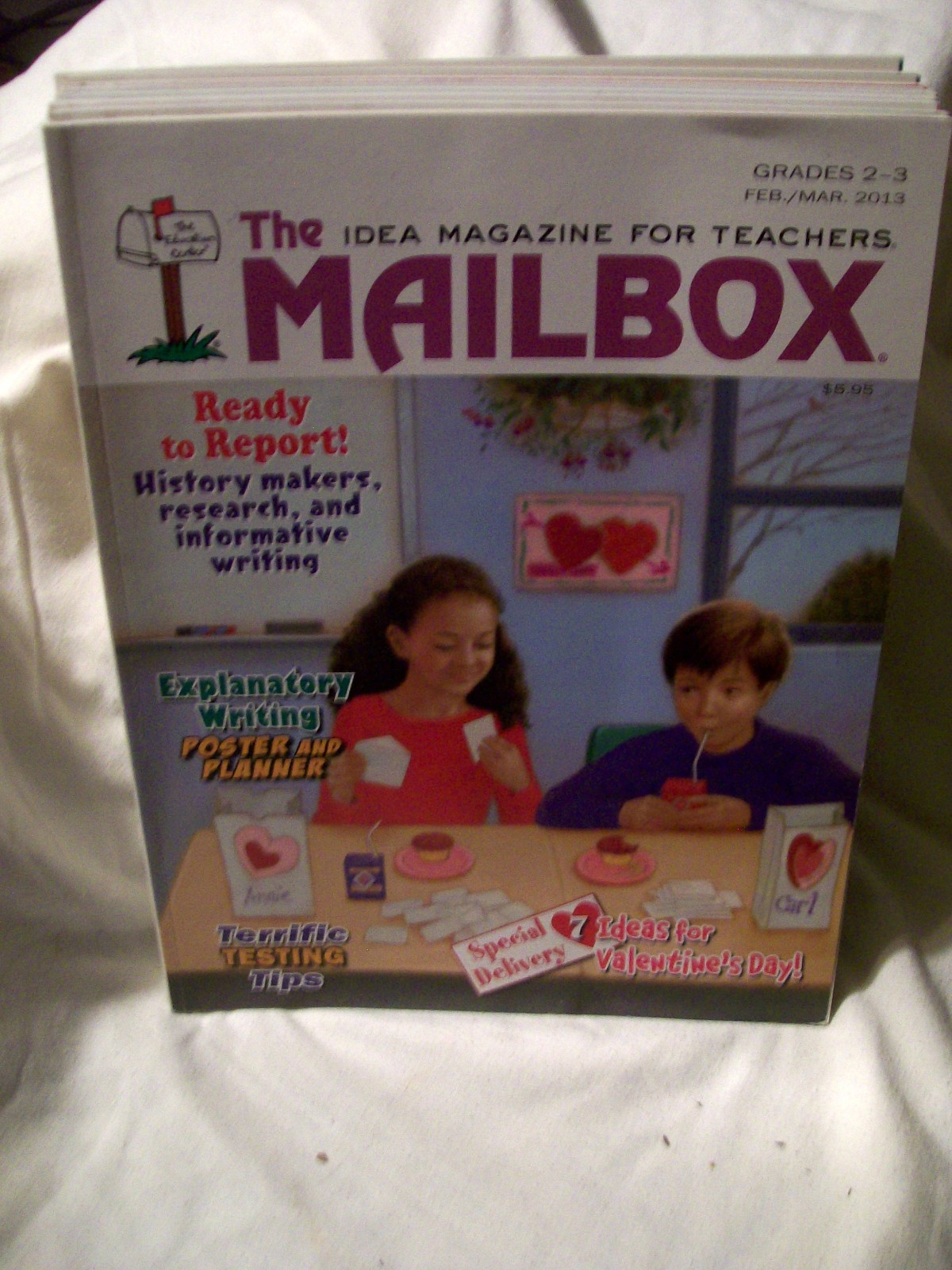 THE MAILBOX Grades 2 – 3 Idea Magazines for Teachers 2013/2014 (8 Magazines)