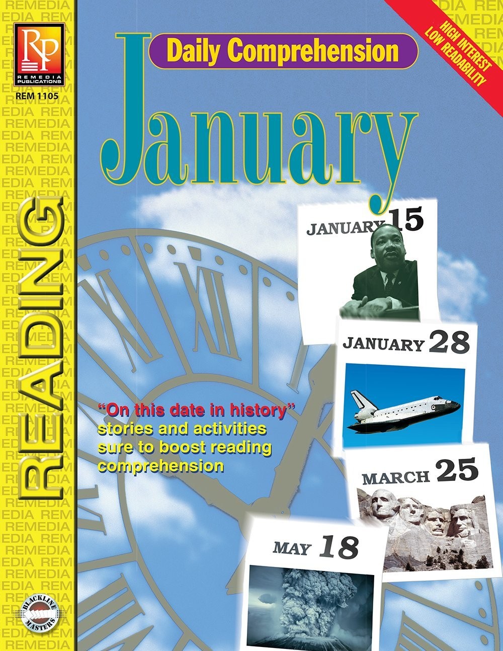 Daily Comprehension: January | Reproducible Activity Book