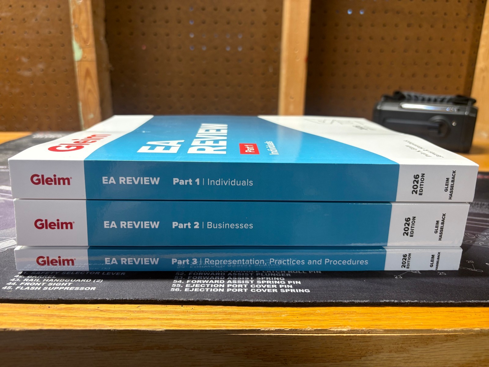2026 Gleim EA Review Books Parts 1,2,3