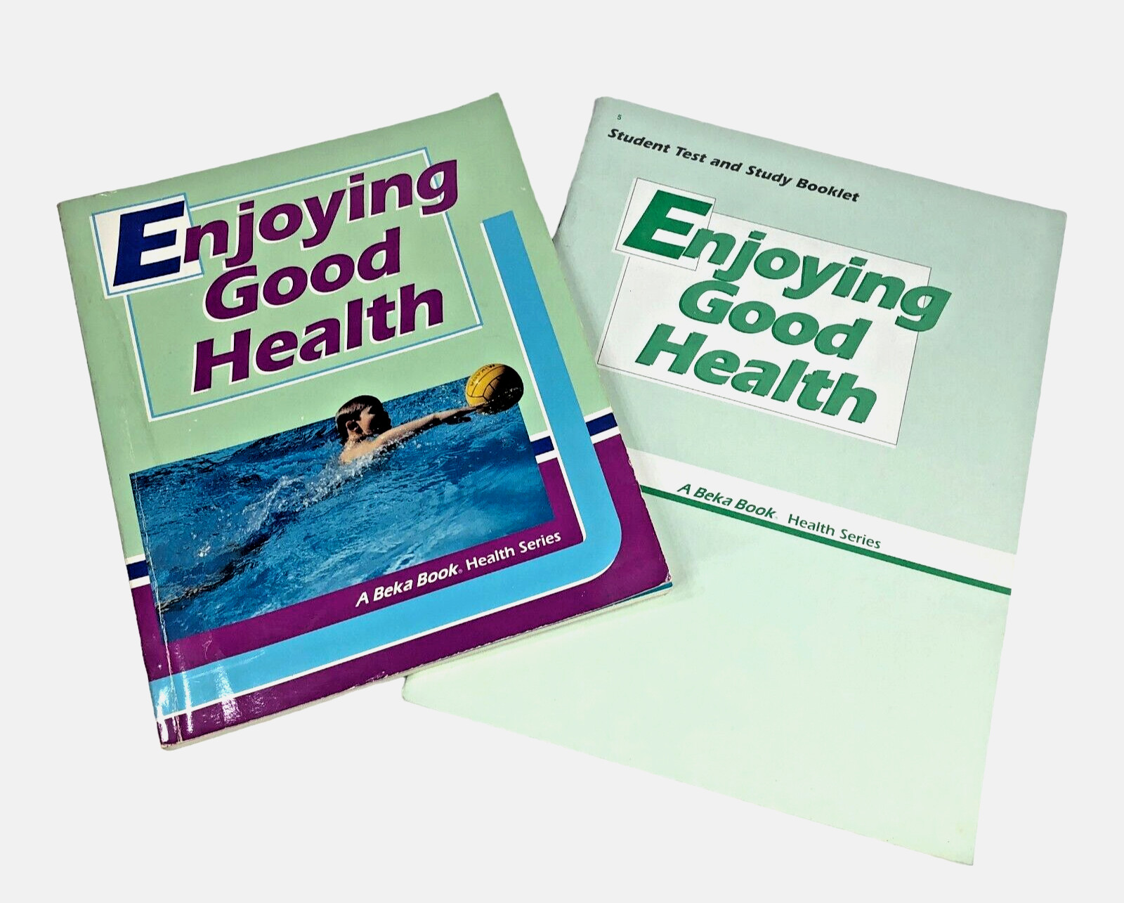 A Beka Health Series Enjoying Good Health Student Textbook Test Study Booklet