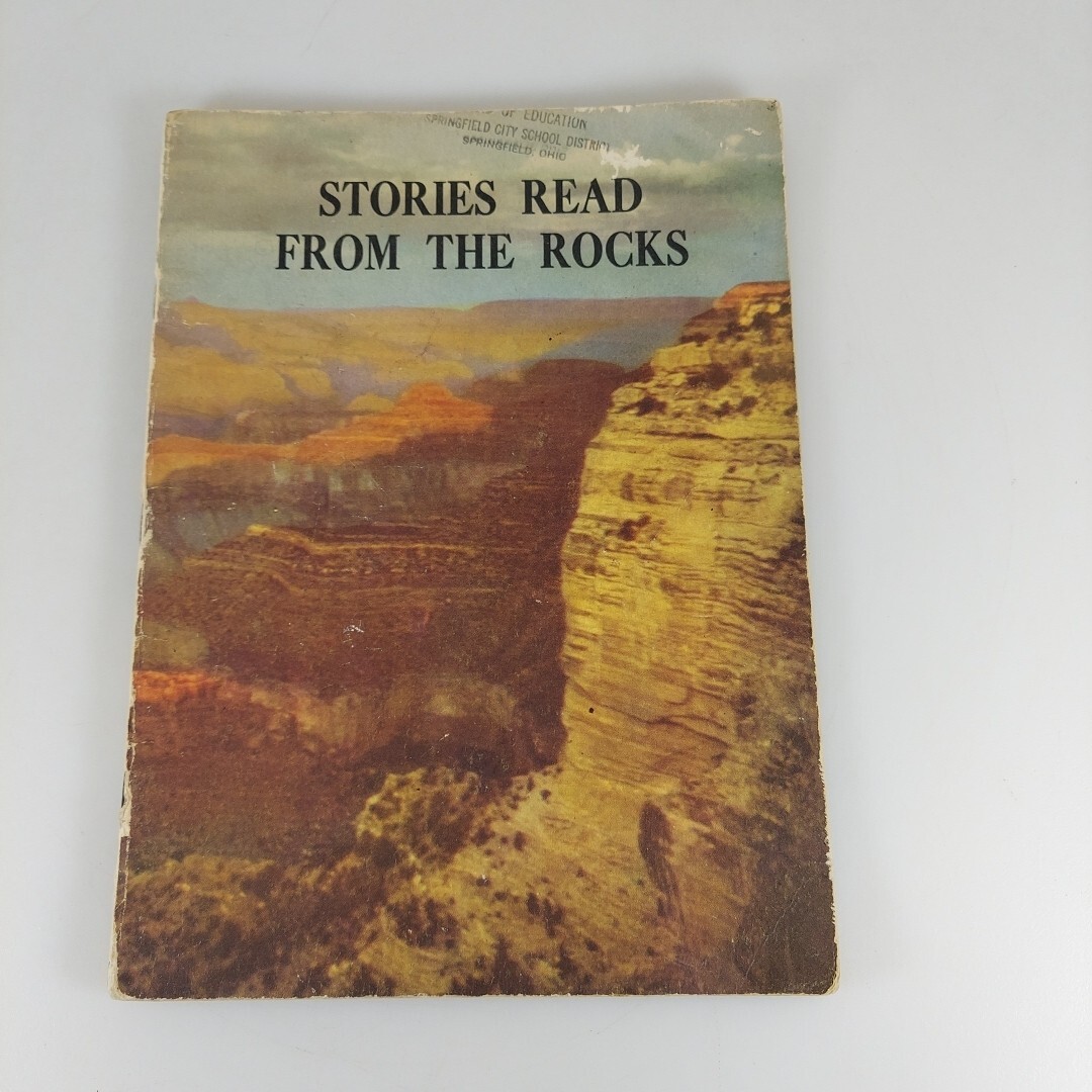 Stories Read From the Rocks 1954 Printing Bertha Morris Parker Basic Science