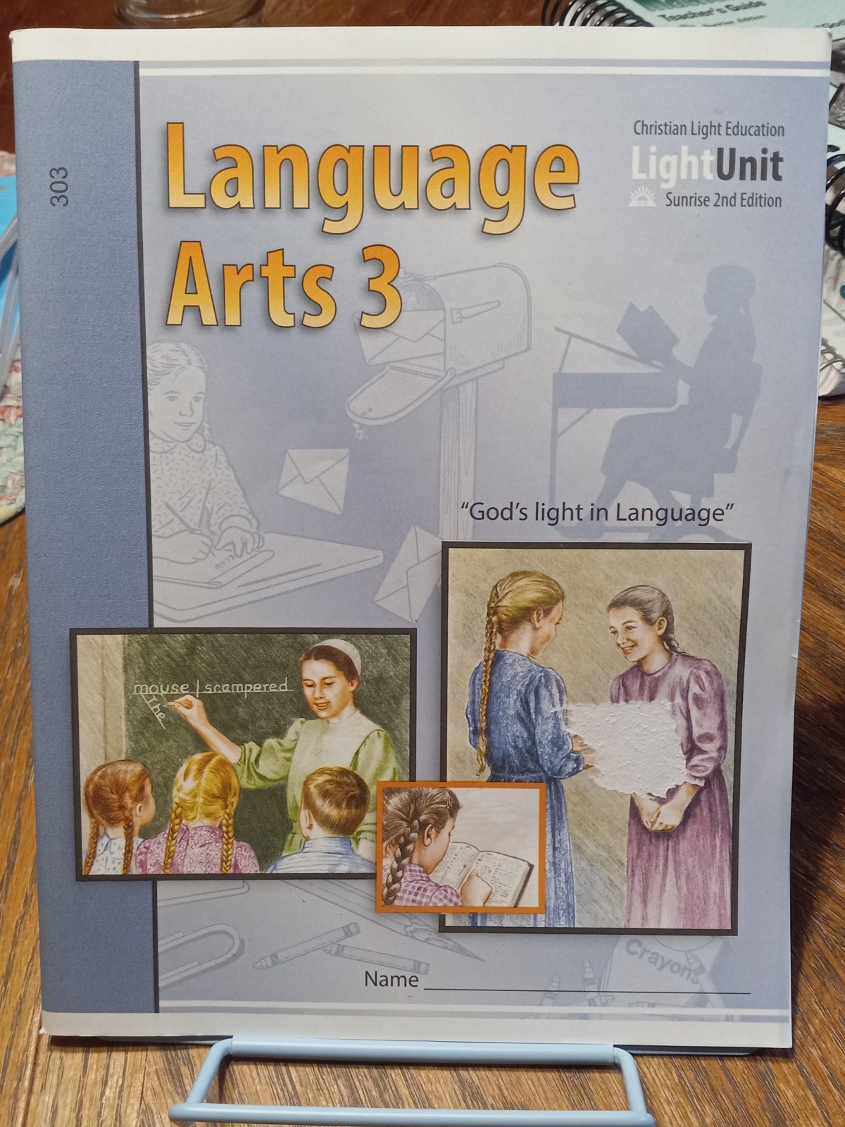 CLE Christian Light Education Elementary 3rd Grade Language Arts 3 Stdent Bk 303