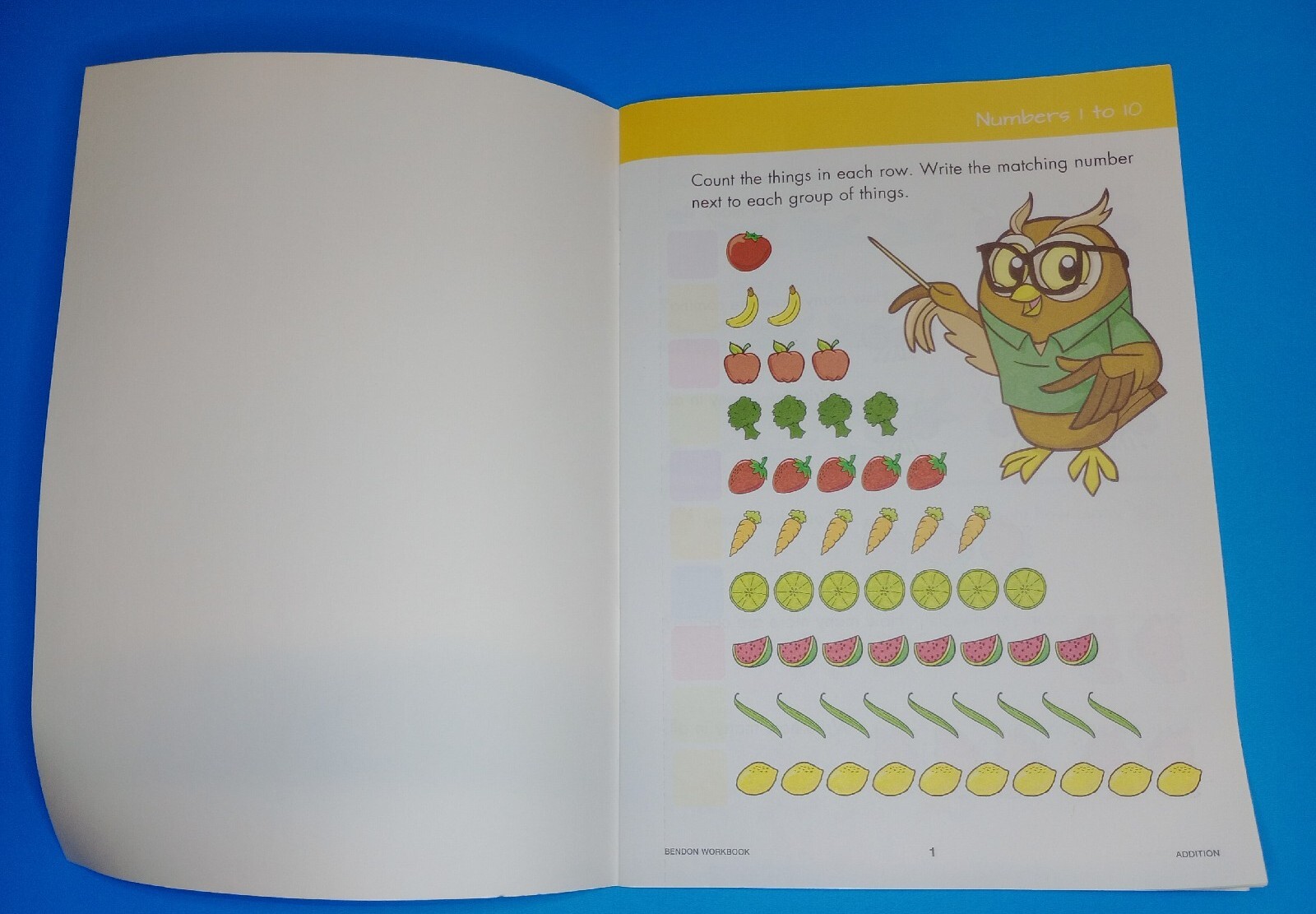 1st Grade Addition Workbook